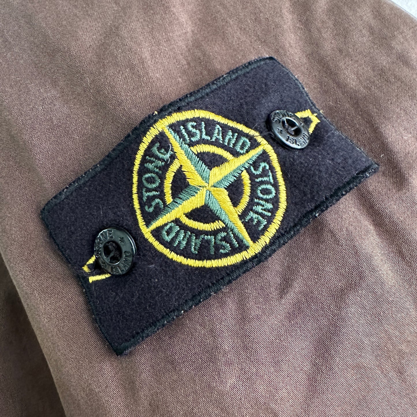 Stone Island 2007 Raso Gommato Jacket w/ Dutch Rope Lining - L