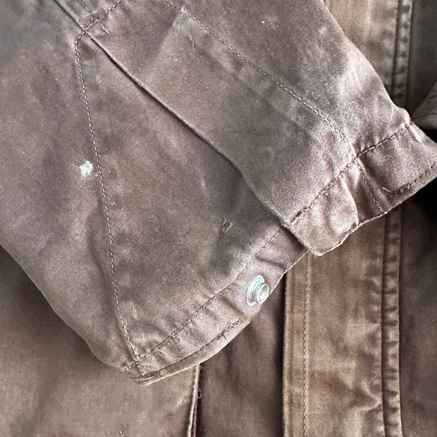 Stone Island 2007 Raso Gommato Jacket w/ Dutch Rope Lining - L