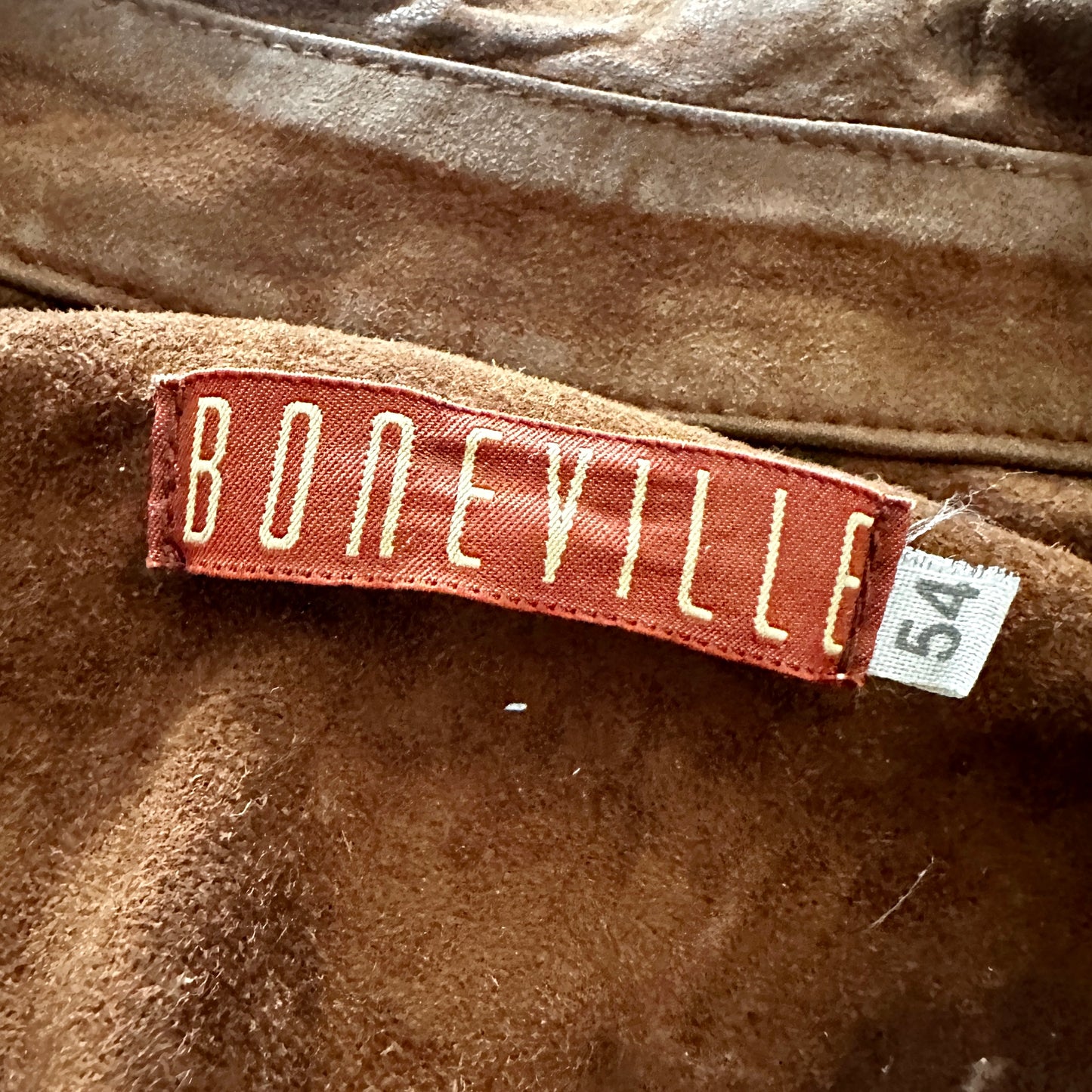 Boneville 90s Leather Coat - 54 / L - Made in Italy