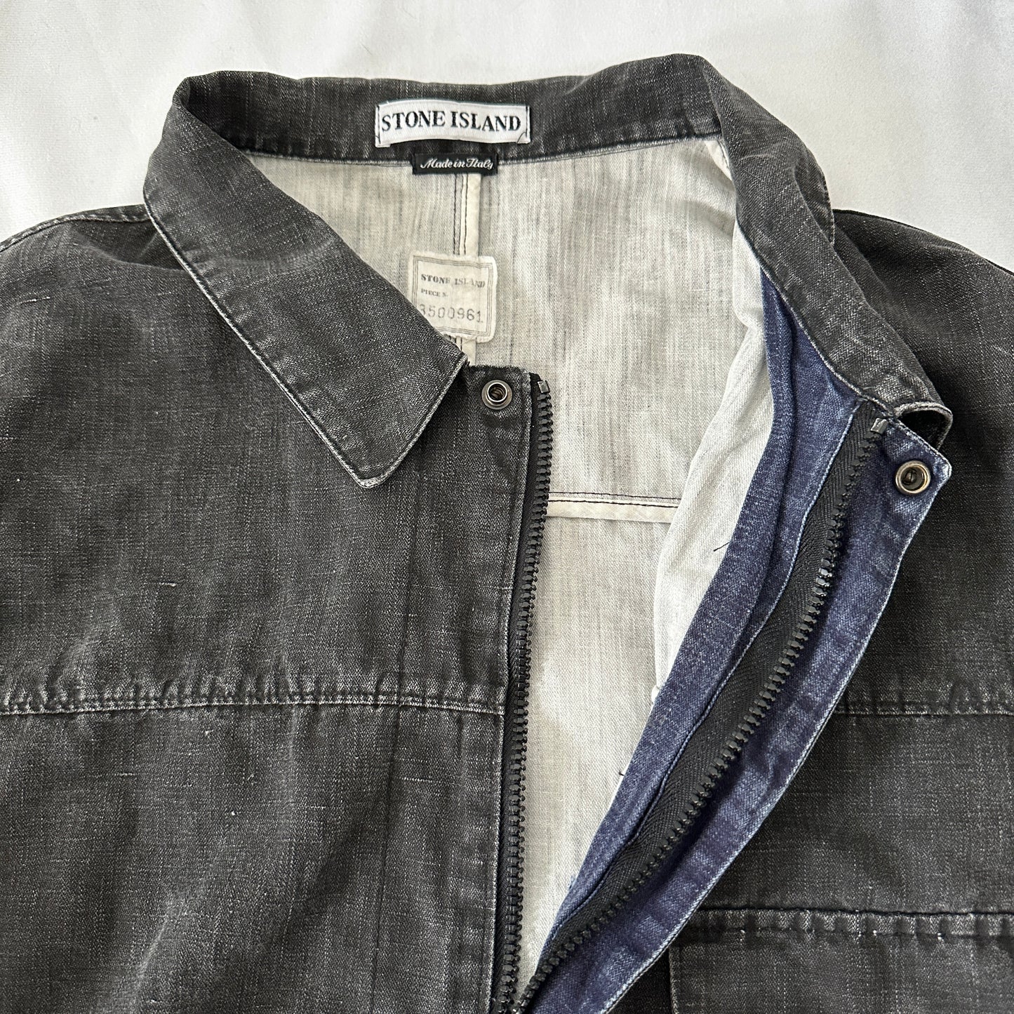 Stone Island 1996 Vintage Tela Overshirt Jacket - XXL - Made in Italy