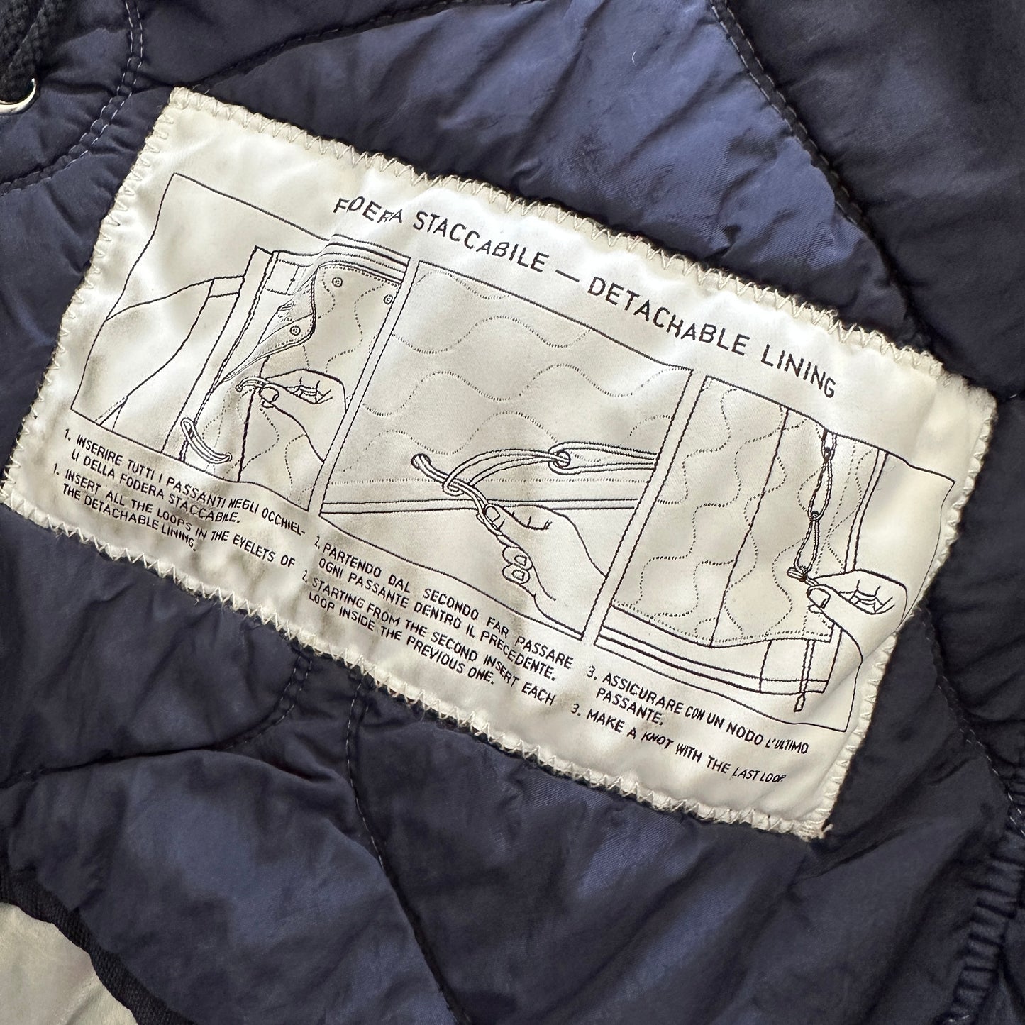 Stone Island 2015 Raso Gommato Trenchcoat w/ Dutch Rope Lining - L - Made in Italy