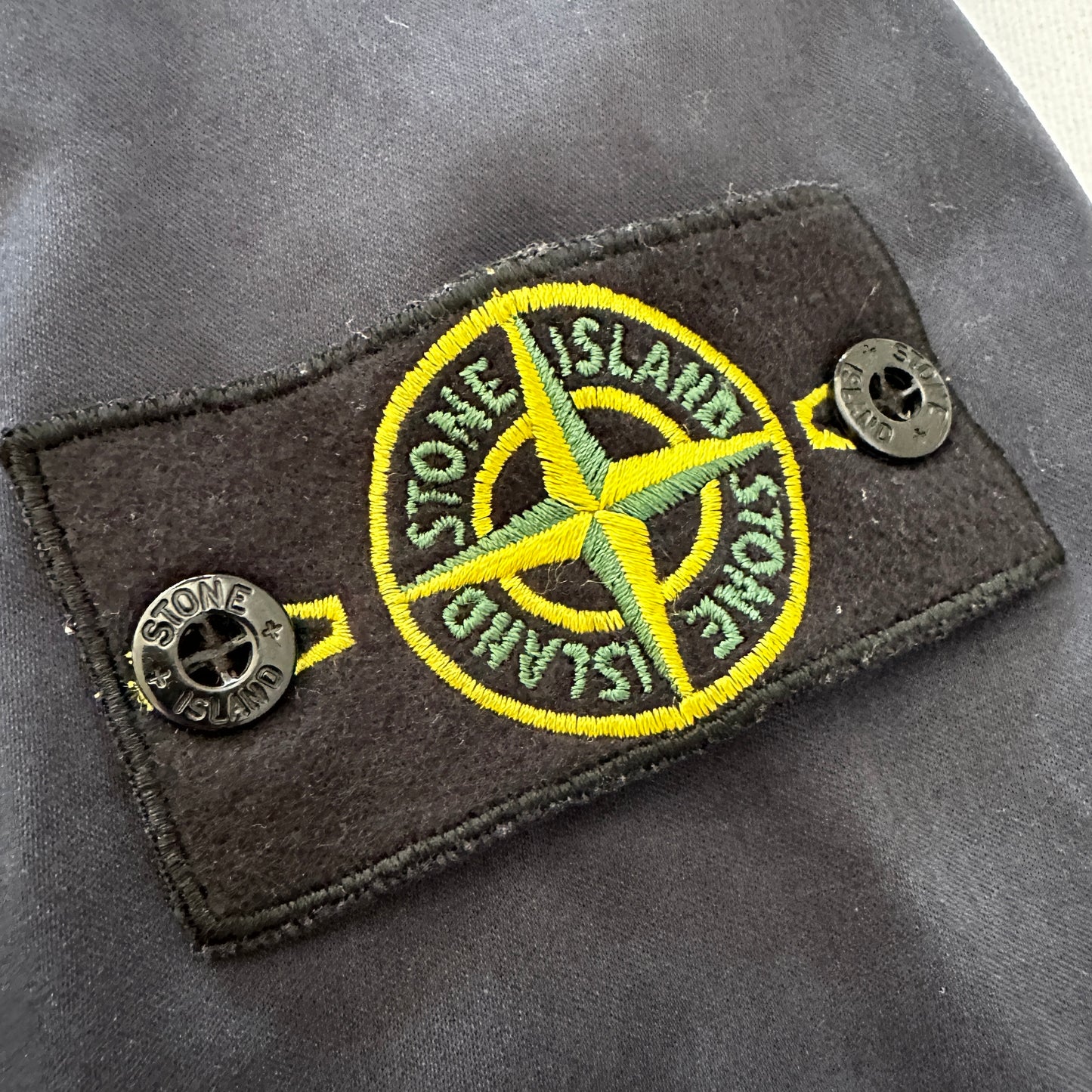 Stone Island 2015 Raso Gommato Trenchcoat w/ Dutch Rope Lining - L - Made in Italy