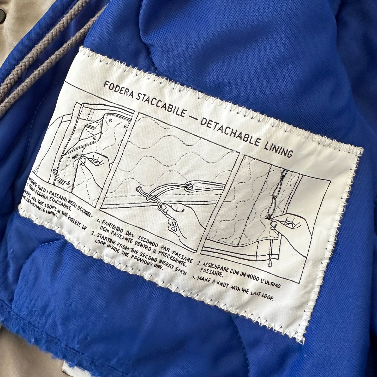 Stone Island 2012 30 Anni David-TC w/ Dutch Rope Lining - L - Made in Italy