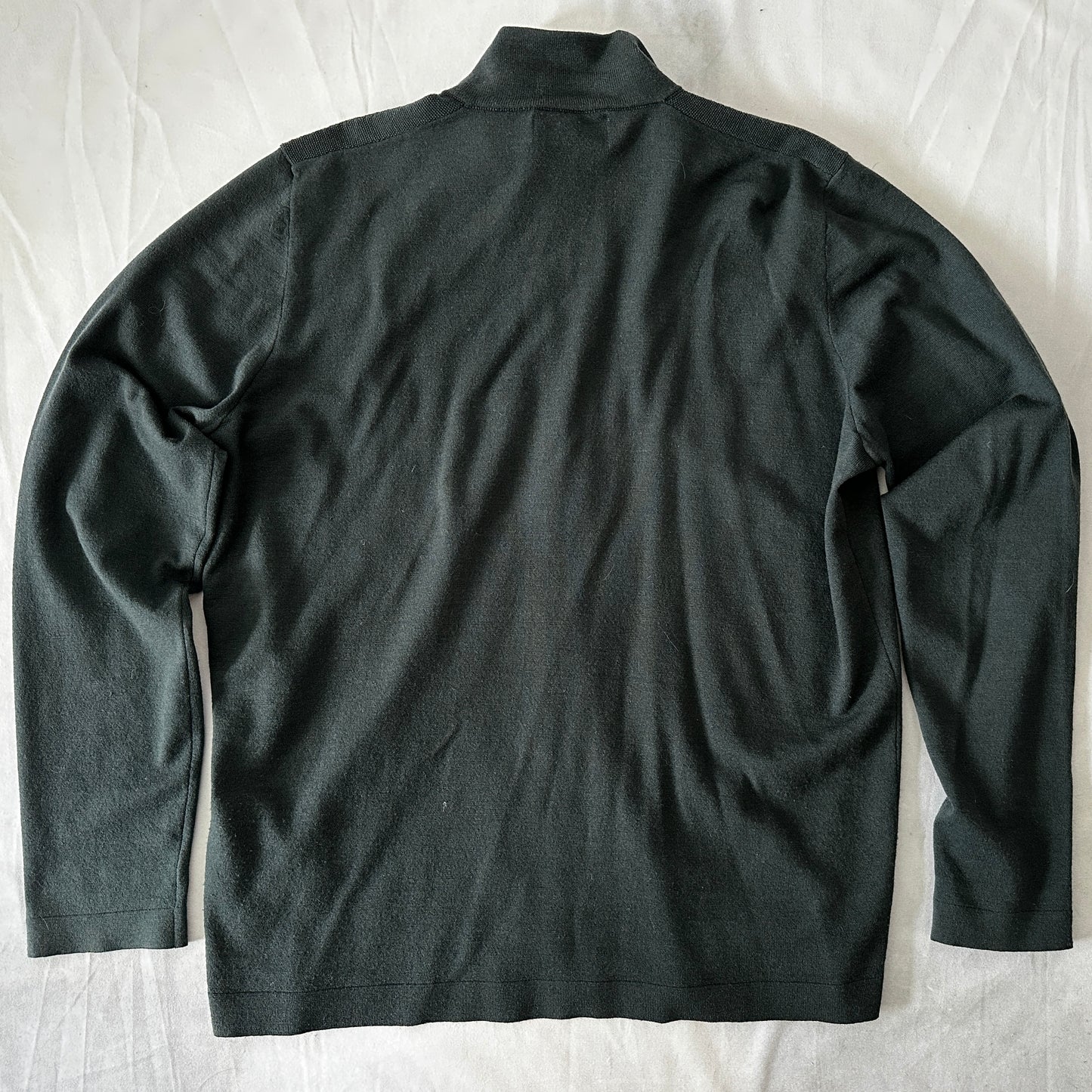 Stone Island Stellina 2022 Stretch Wool Zip Cardigan - XL