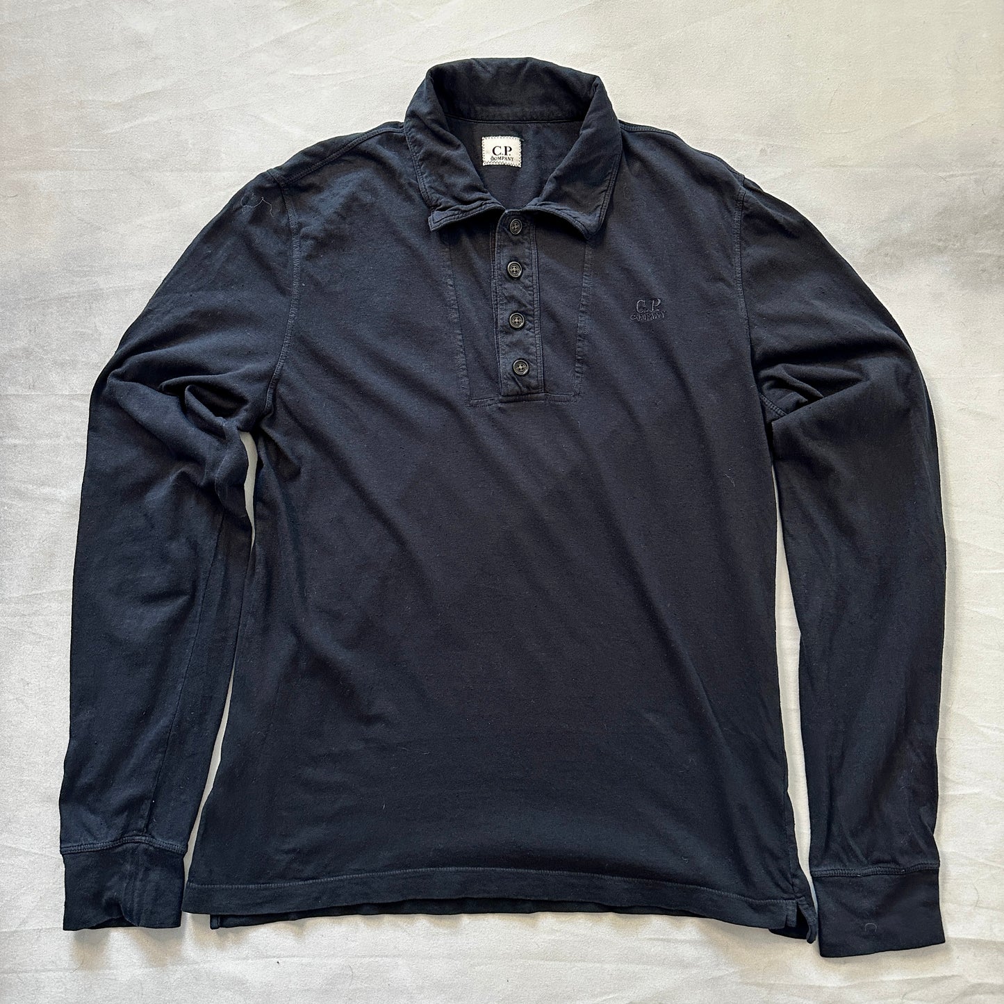 C.P. Company Polo Collor Longsleeve Shirt - M