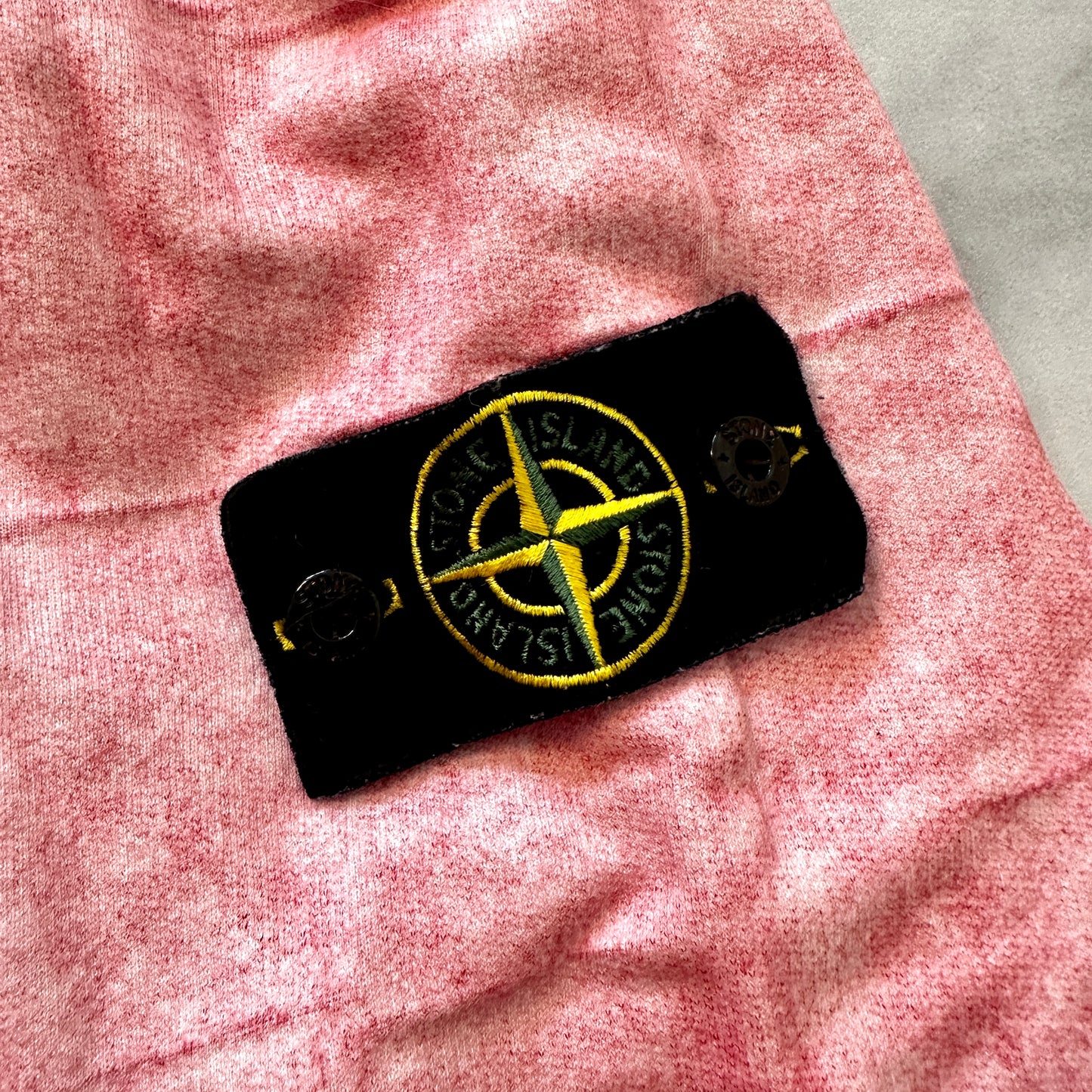 Stone Island 2017 House Check with Dust Colour Treatment Sweatshirt - XXL - Made in Italy