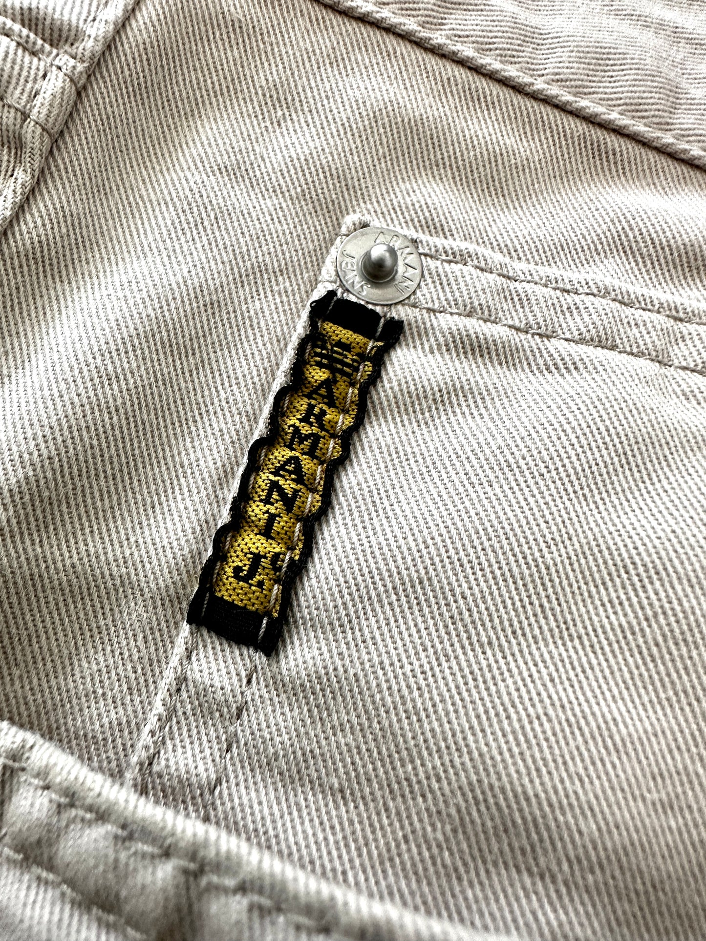 Armani Jeans Vintage 80s Pants - 33 - Made in Italy