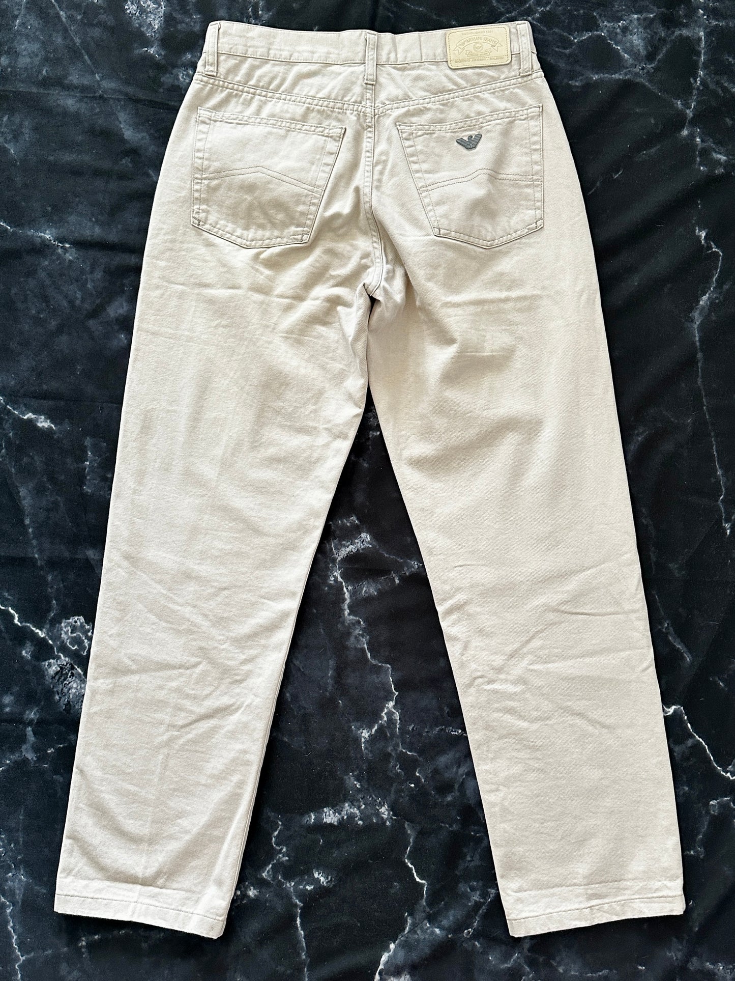 Armani Jeans Vintage 80s Pants - 33 - Made in Italy