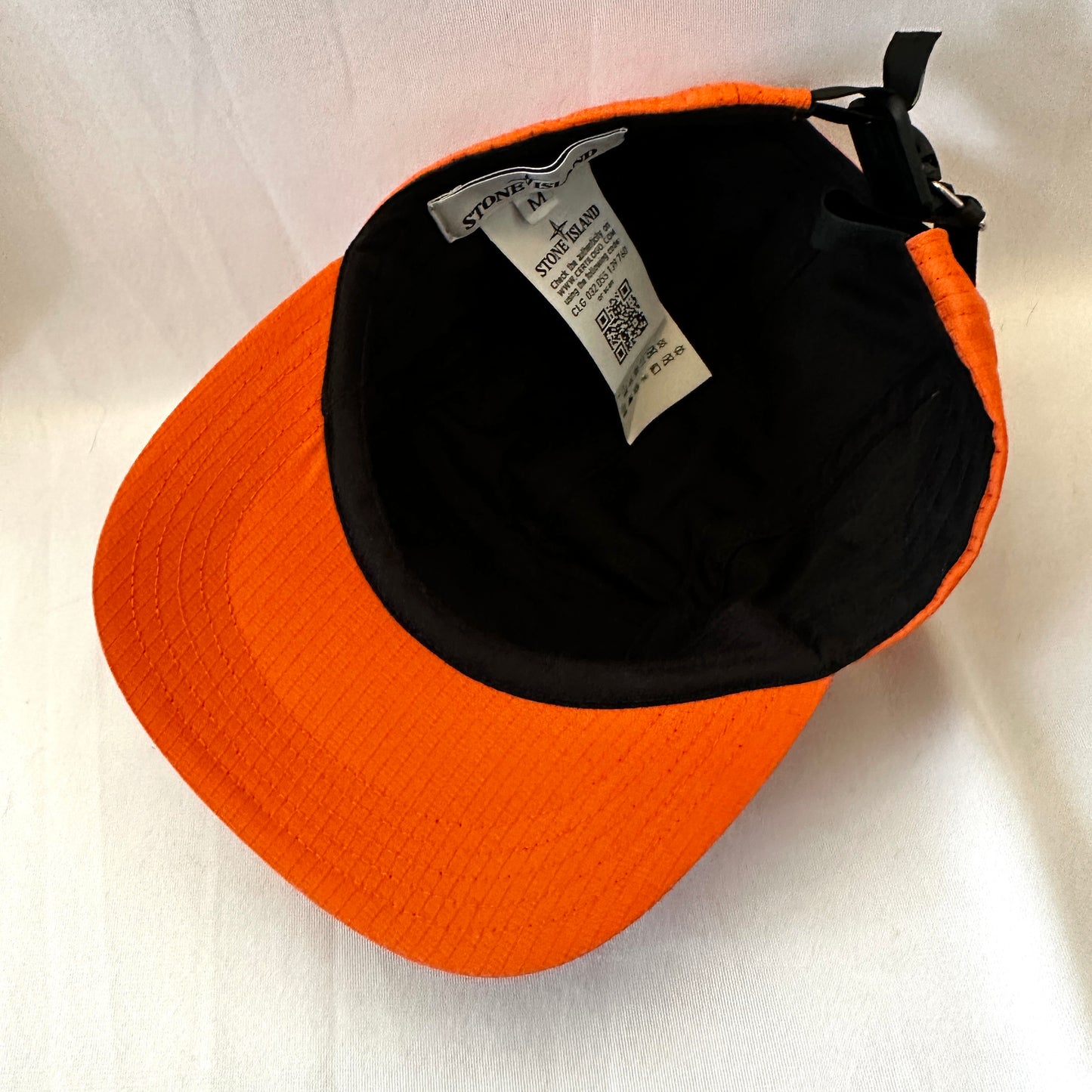 Stone Island 2019 Reflective Weave Ripstop Cap - M - Made in Italy