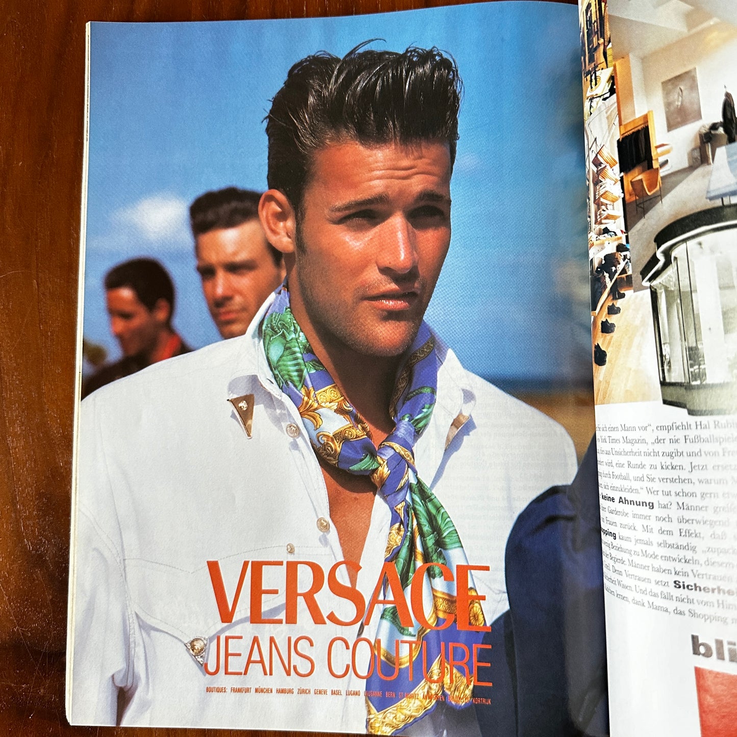 Männer Vogue Magazin - Germany - Oktober 1992