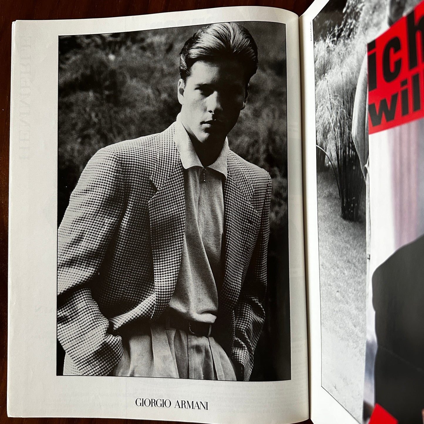 Männer Vogue Magazin - Germany - Februar 1987