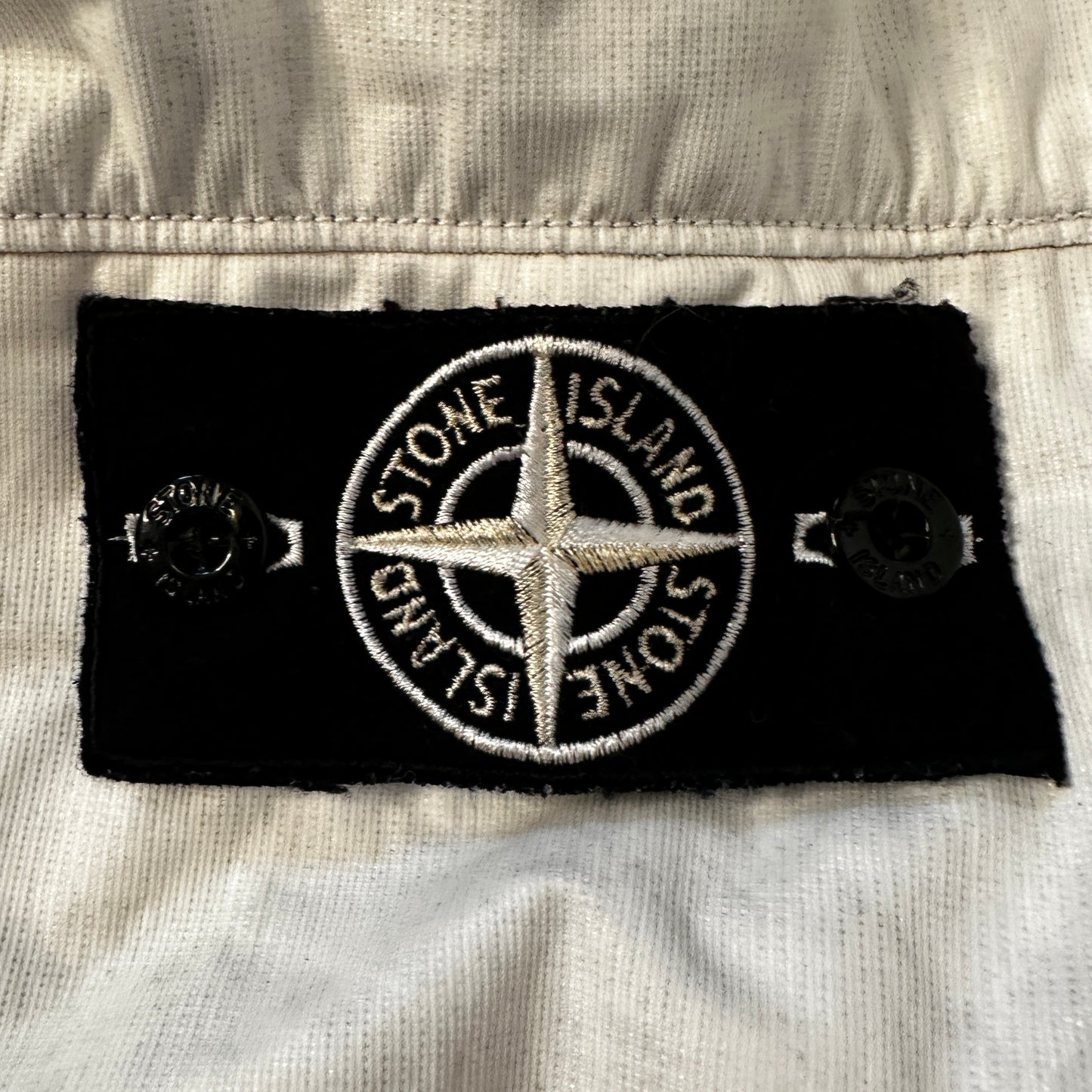 Stone Island 2009 Multi Pocket Tyvek Mesh Special Process Jacket - L