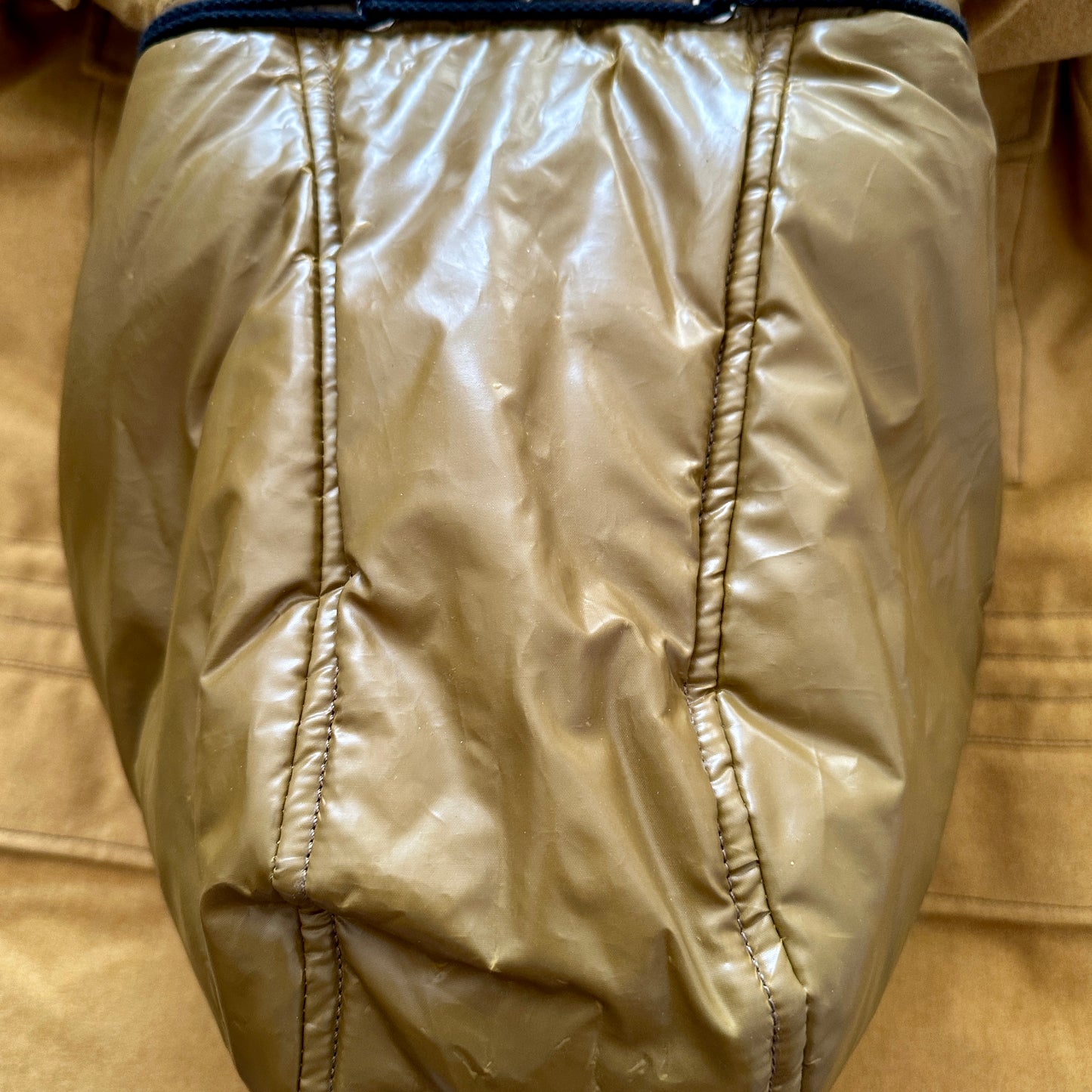 Stone Island 2014 Ice Jacket Wool Blend Down Parka - L