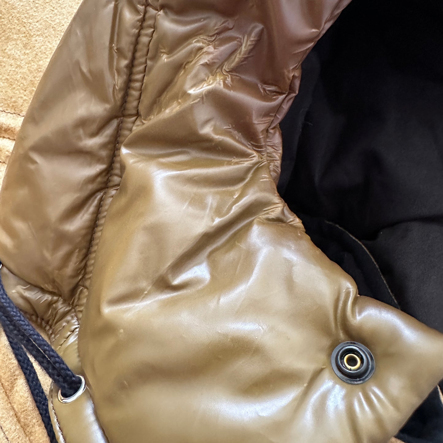 Stone Island 2014 Ice Jacket Wool Blend Down Parka - L