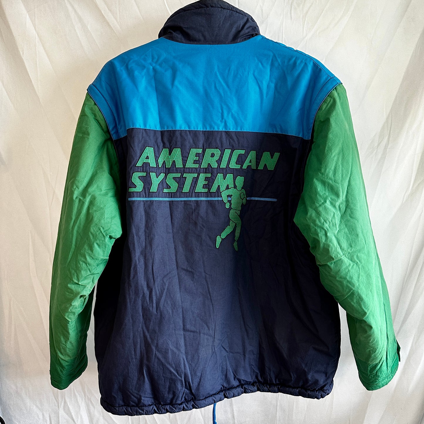 American System 80s Vintage Jacket/Vest - XL - Made in Italy