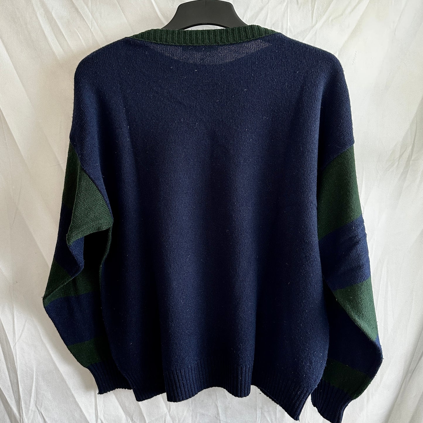 Giorgio Armani Vintage 80s Eagle Logo Sweater - L - Made in Italy