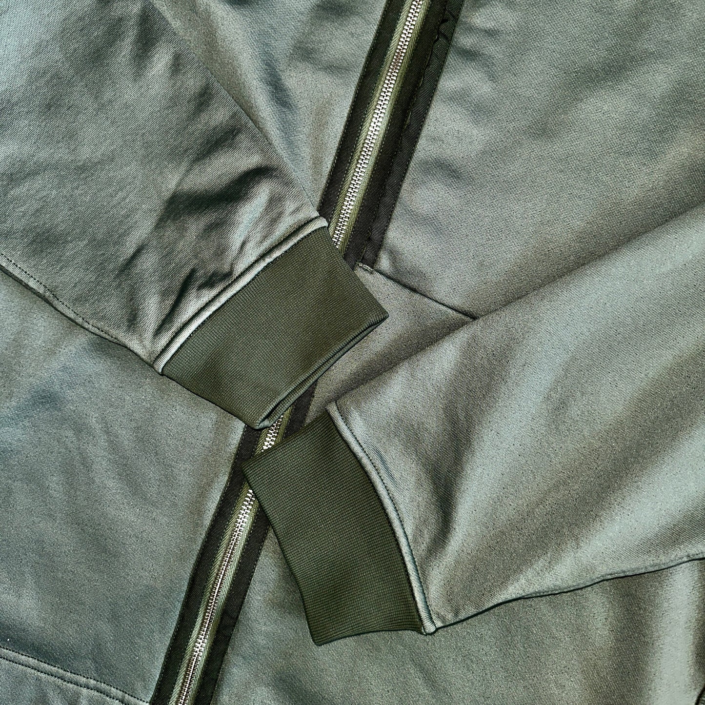 Stone Island Cotton Nylon Fleece Jacket- XXL - Made in Italy