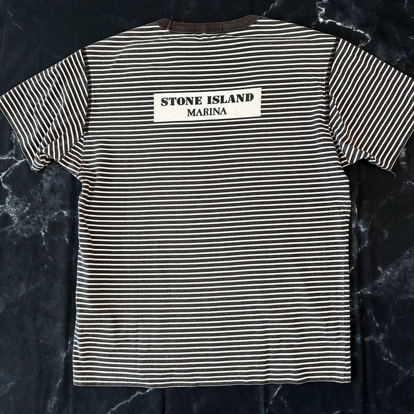 Stone Island Marina Charcoal T-Shirt - L - Made in Italy