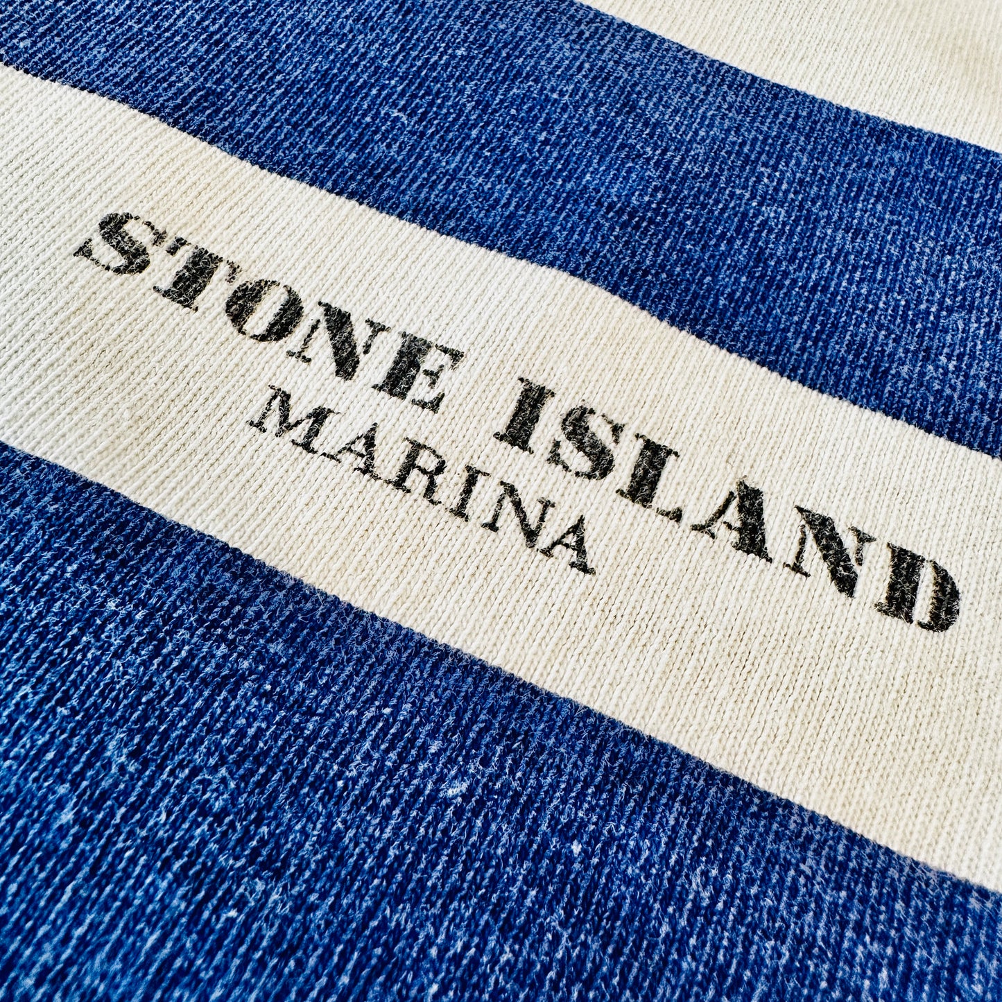 Stone Island Marina -Vintage 1987 Longsleeve T-Shirt - XL - Made in Italy