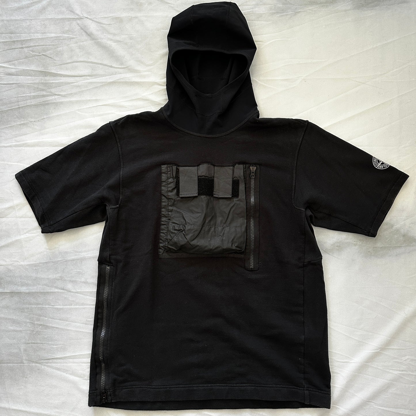 Stone Island Short Sleeve Cotton Jersey Sweatshirt 2017 - XXL - Made in Italy