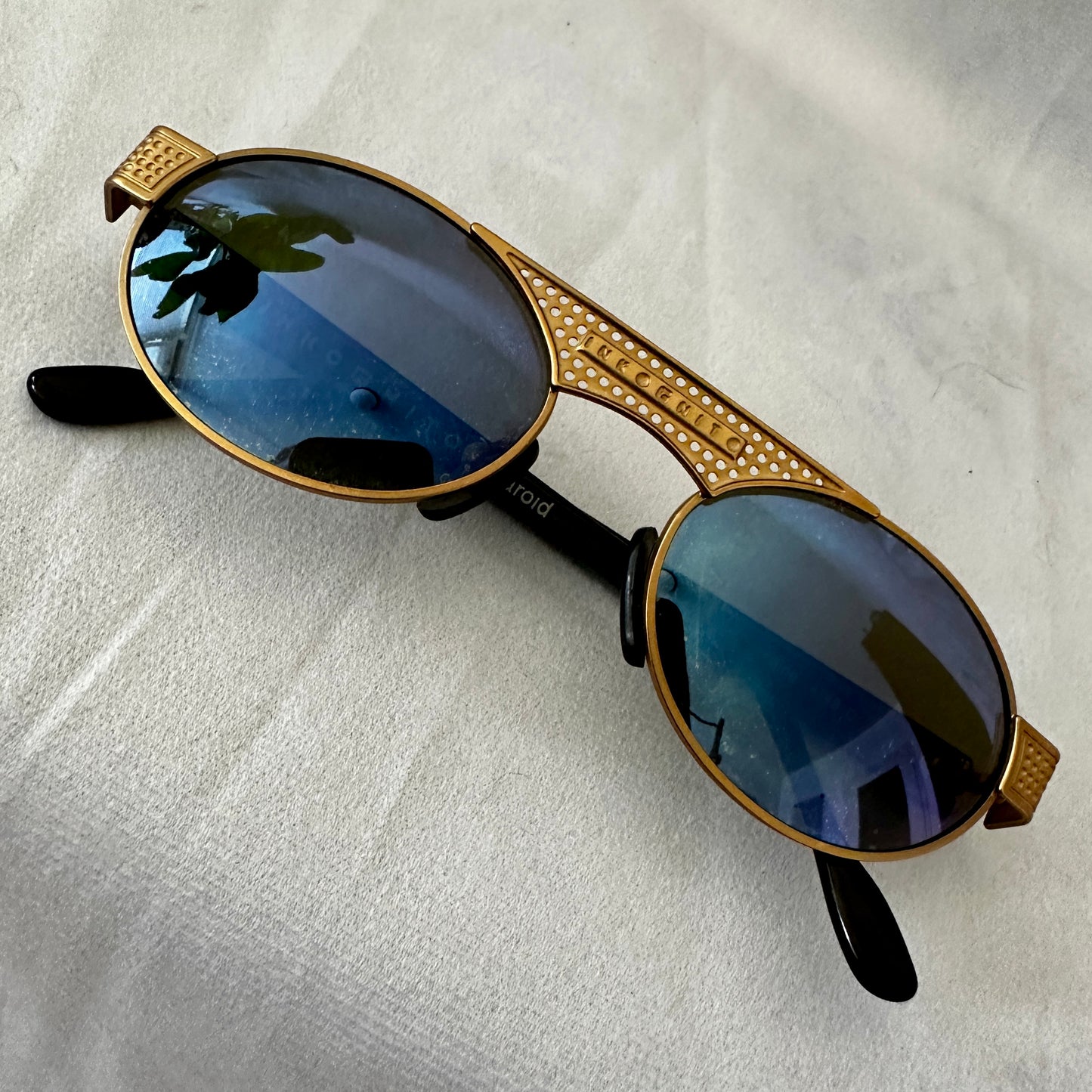 Polarod Inkognito Womens Vintage Sunglasses