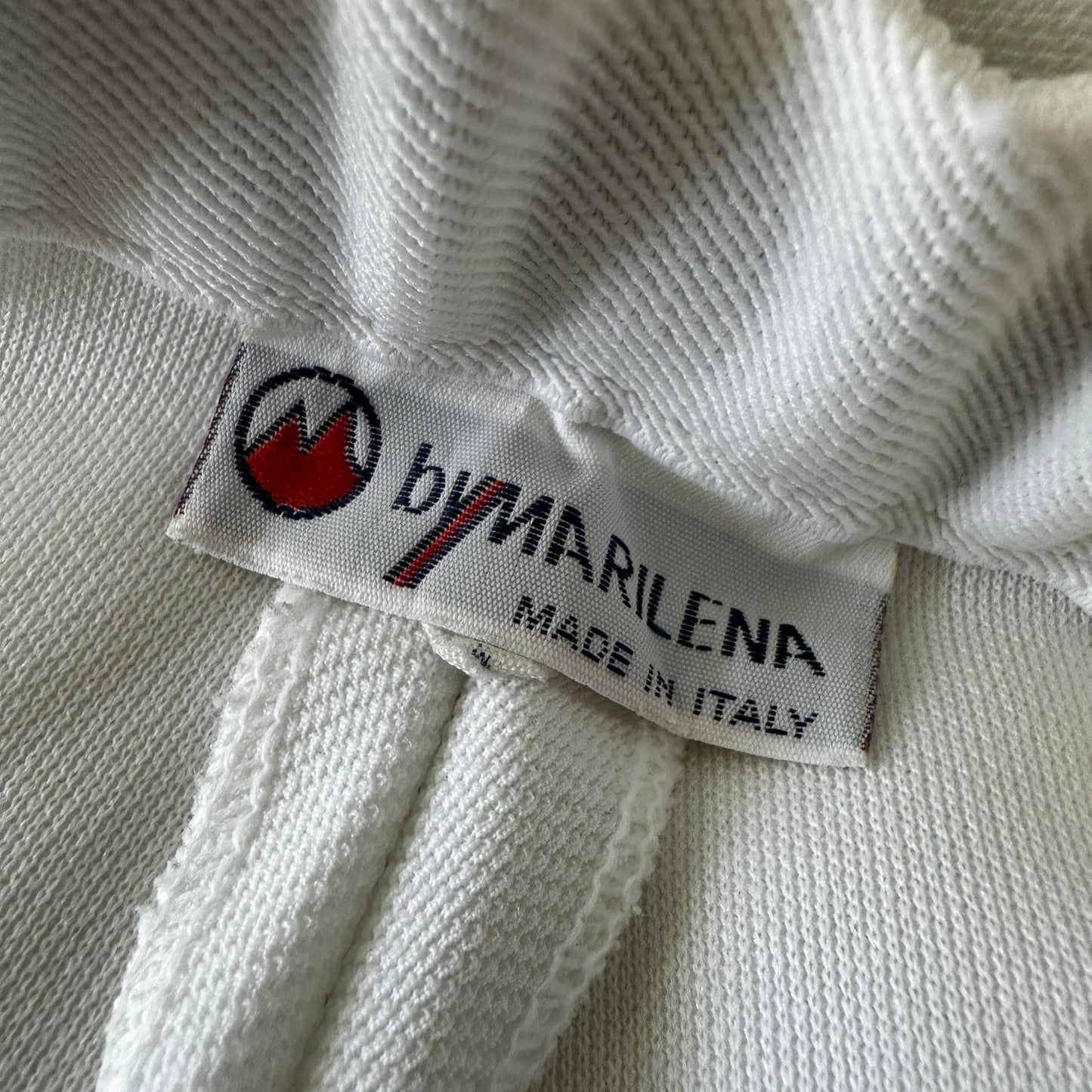 By Marilena Vintage 80s Tennis Shorts - White - M - Made in Italy