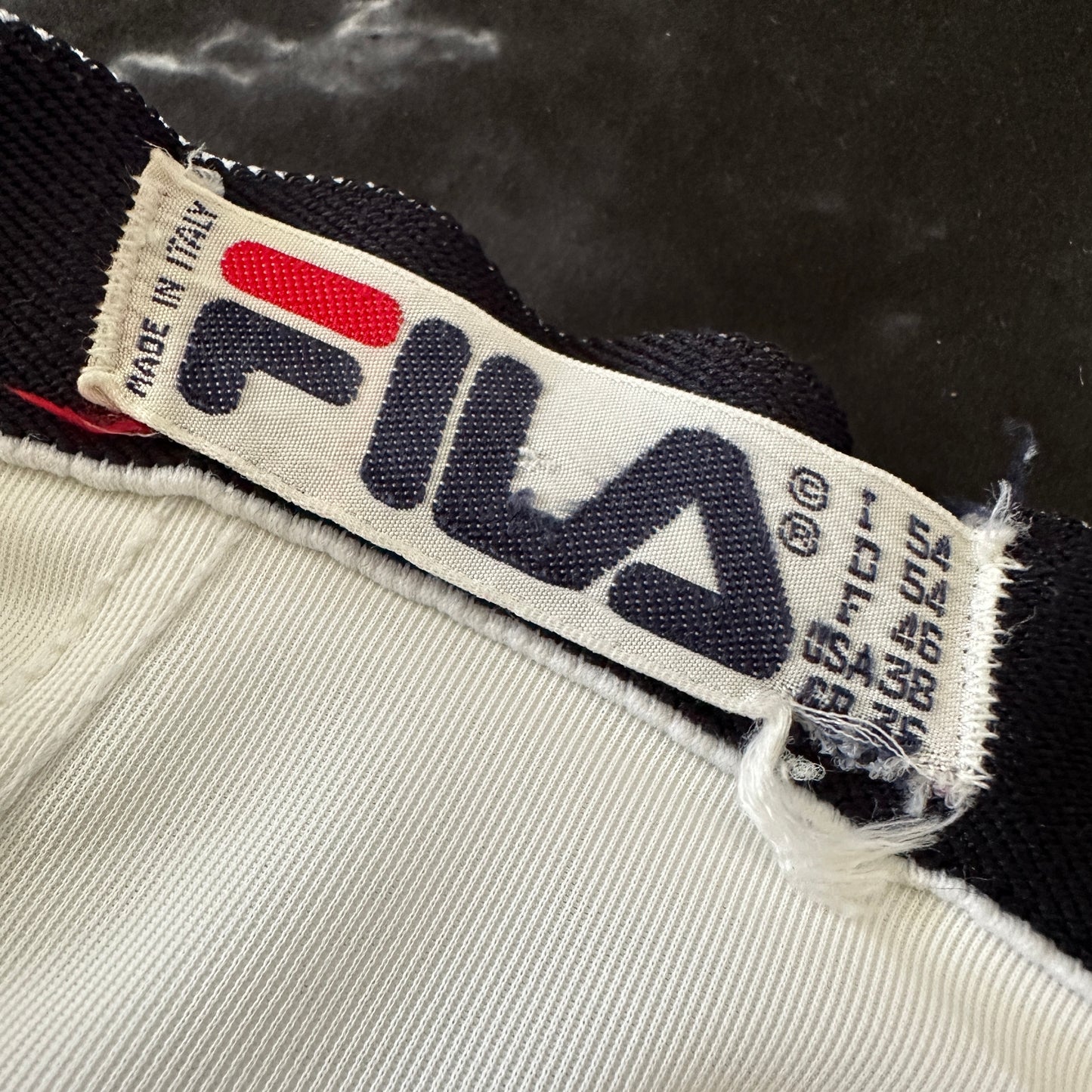 Fila Vintage 80s Tennis Shorts - White - 54 / XL - Made in Italy