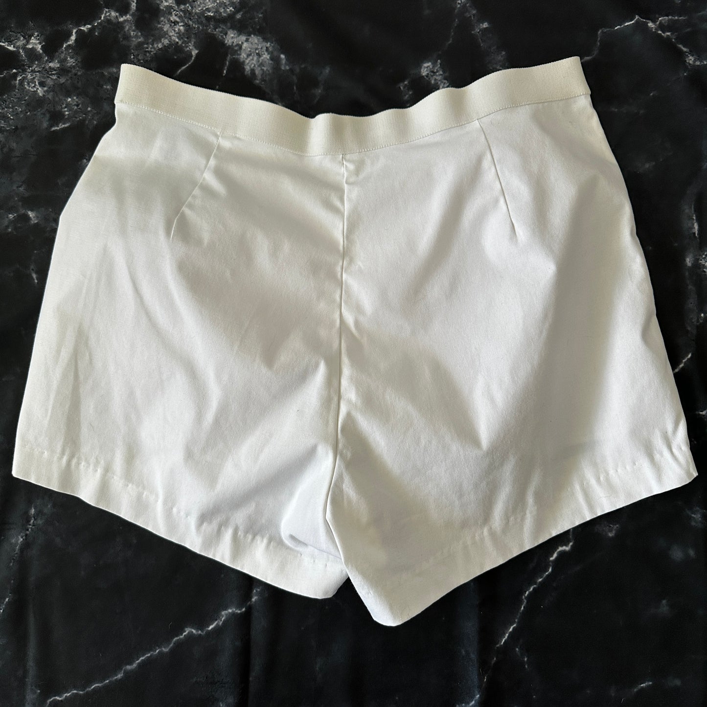 Adidas Vintage 80s ATP Tour Tennis Shorts - White - 50 / M