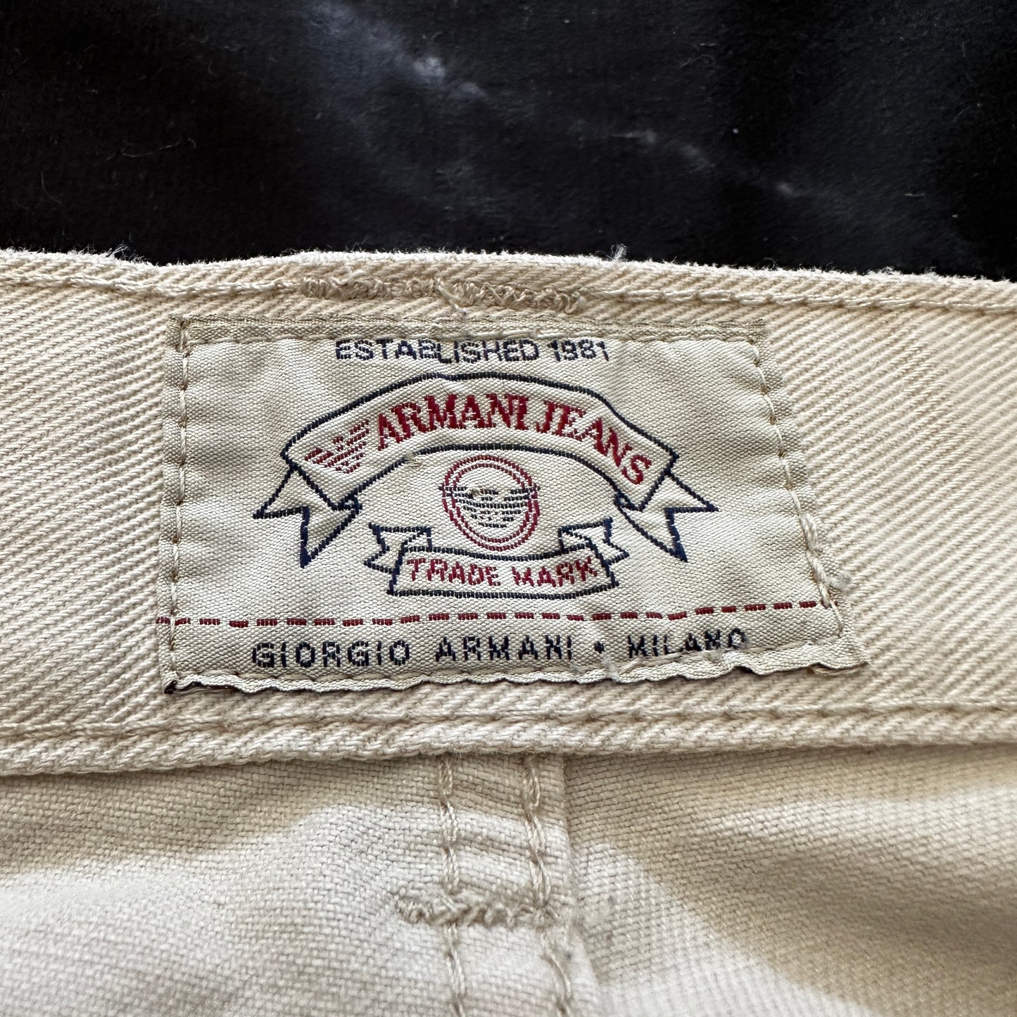 Armani Jeans Vintage 80s Pants - 32 - Made in Italy