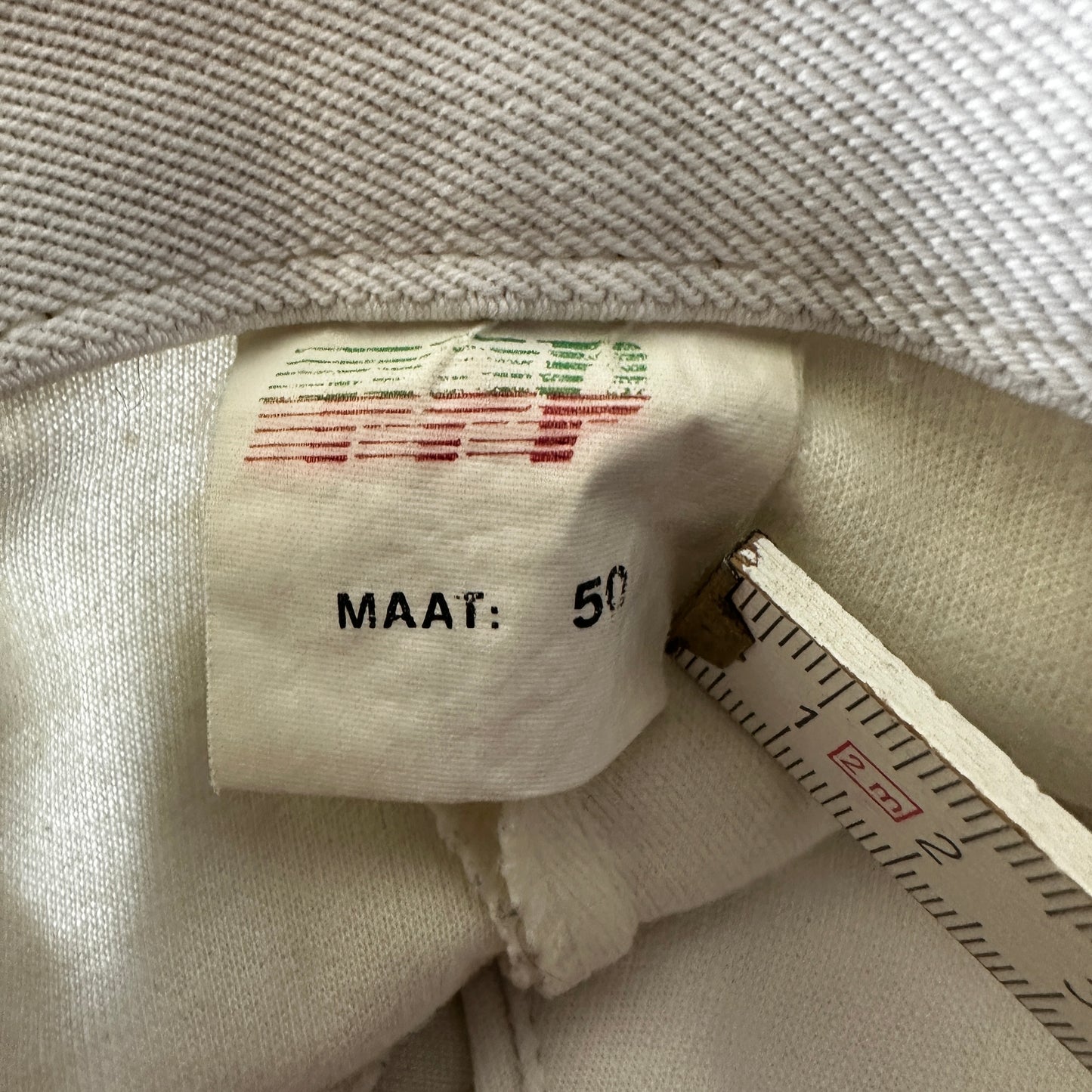 Dutch Vintage 80s Tennis Shorts - White - 50 / L