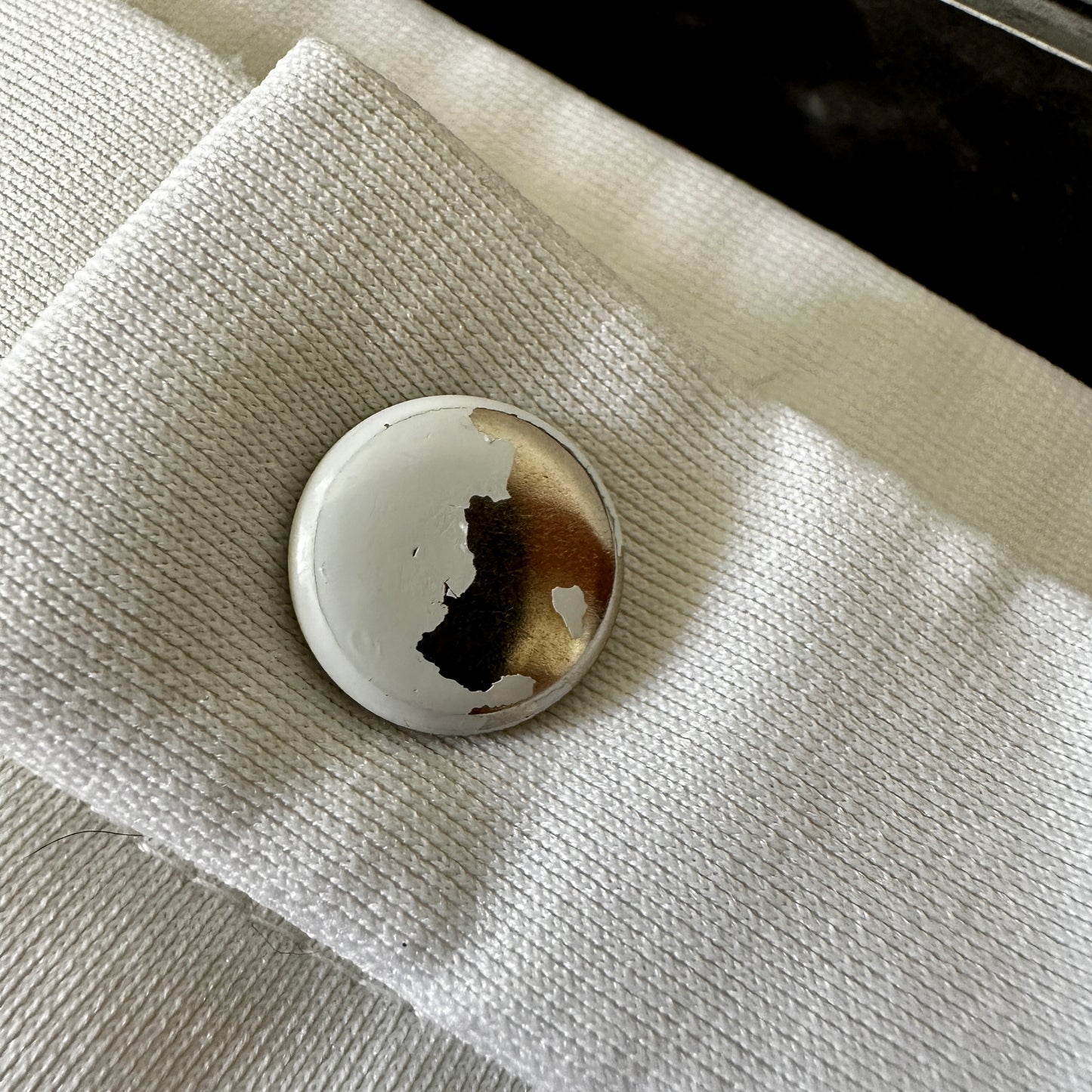 Vintage 80s Tennis Shorts - White - L