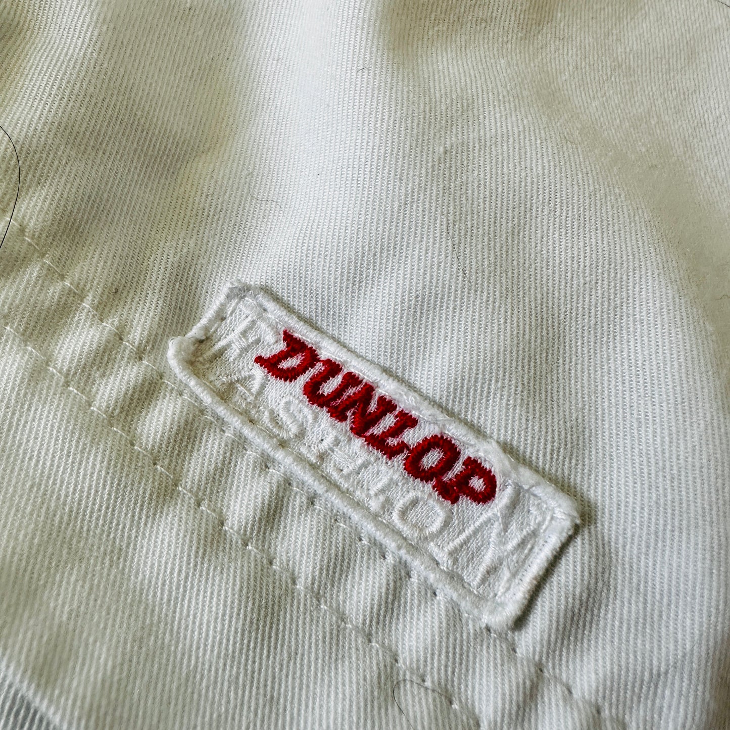Dunlop Vintage 80s Tennis Shorts - White - M