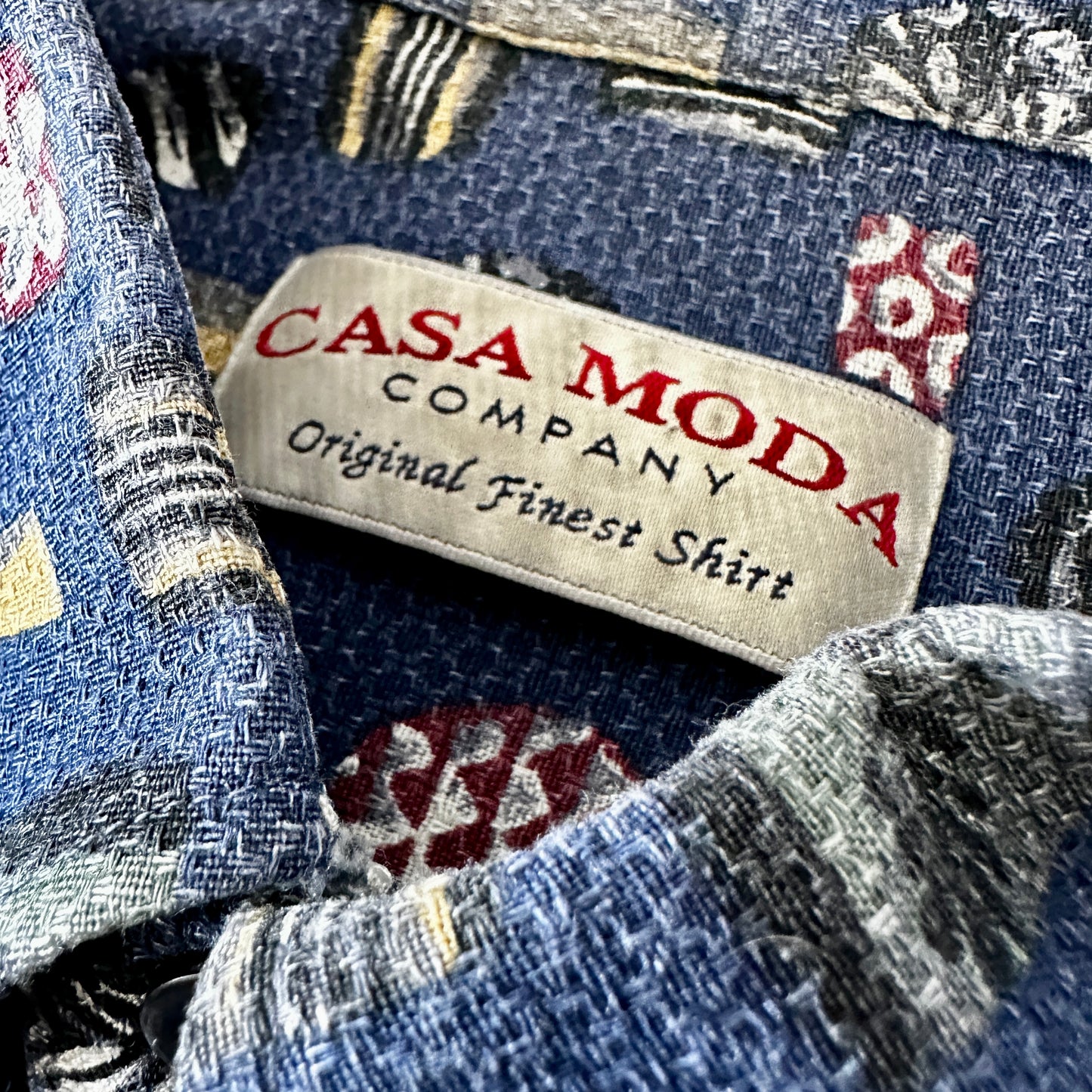 Casa Moda Vintage 90s Piqué Shirt XL