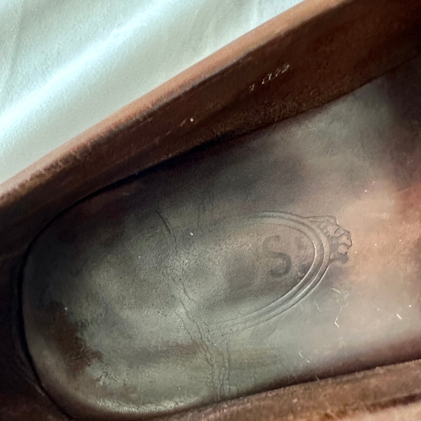 Tod's Loafers Dark Brown Leather 10.5 - Made in Italy