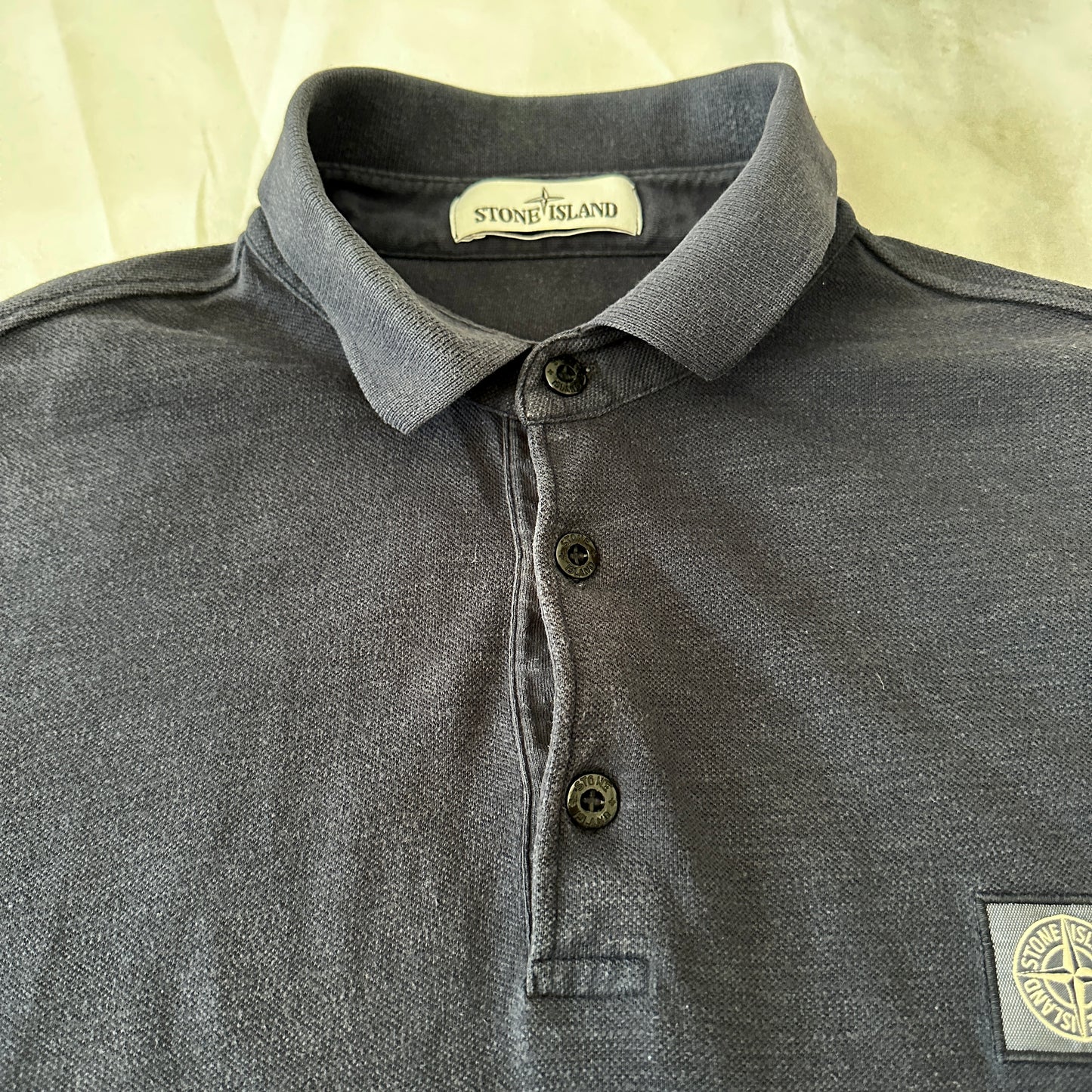 Stone Island Fissato Dye Treatment Polo Shirt 2017 - XL