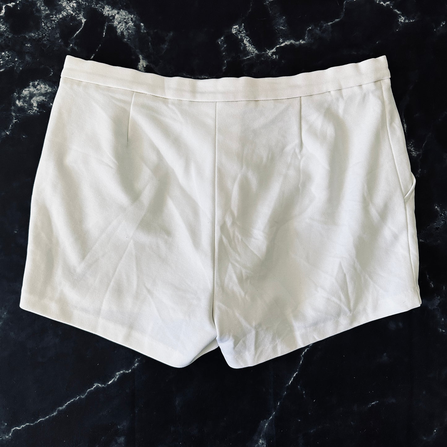Adidas 80s Vintage Tennis Shorts - White - 50 / M