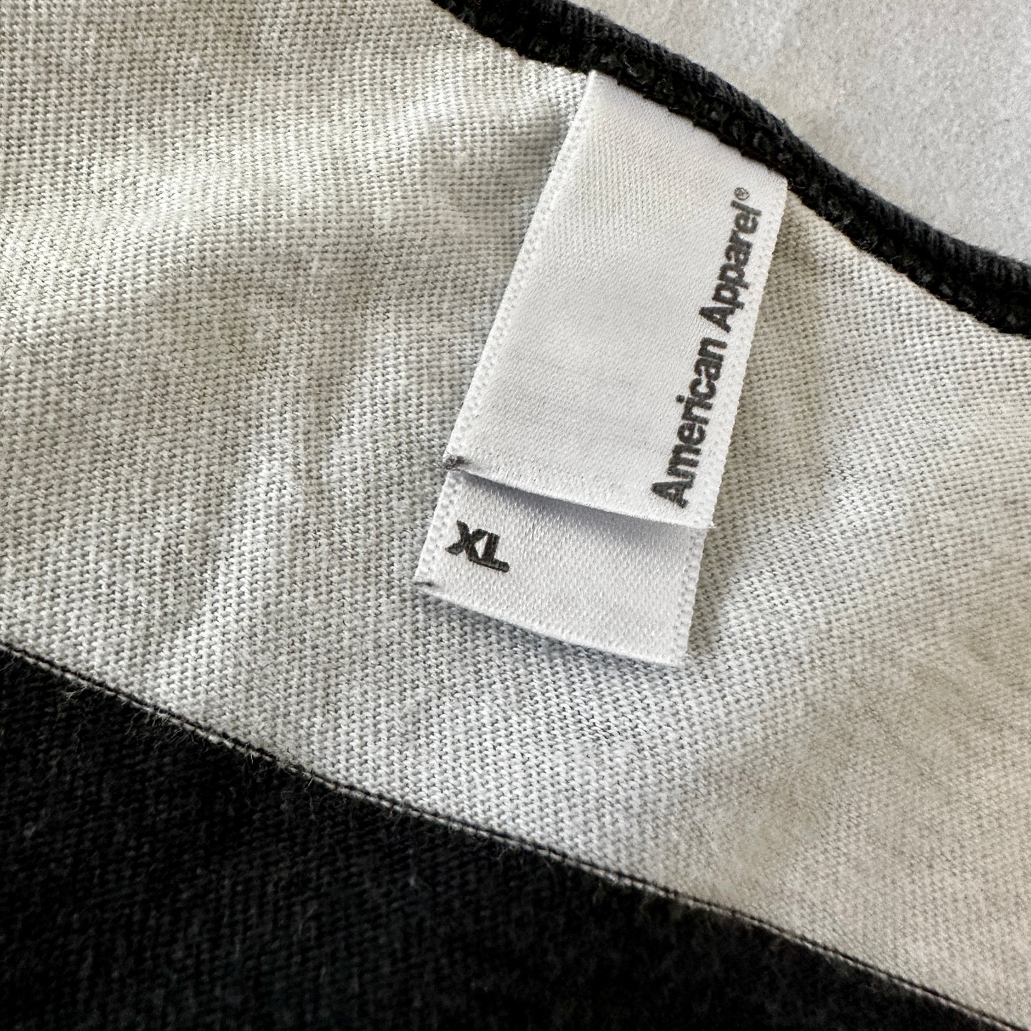 American Apparel Henley Shirt - XL - Made in USA