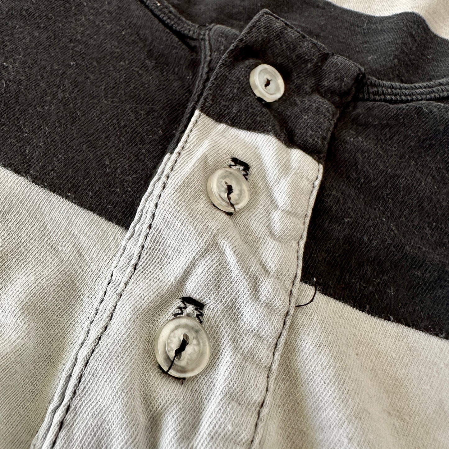 American Apparel Henley Shirt - XL - Made in USA