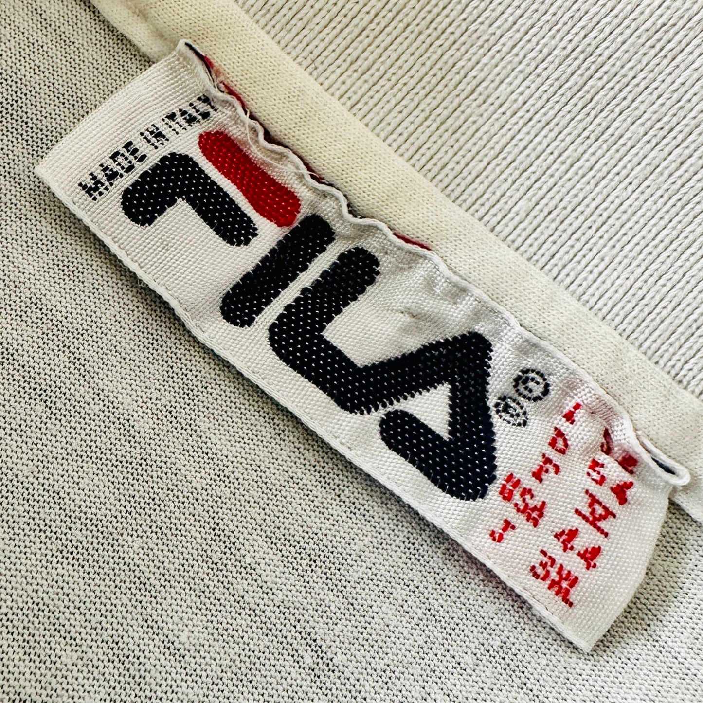 Fila Vintage 80s Tennis Polo Shirt - 54 / XL - Made in Italy