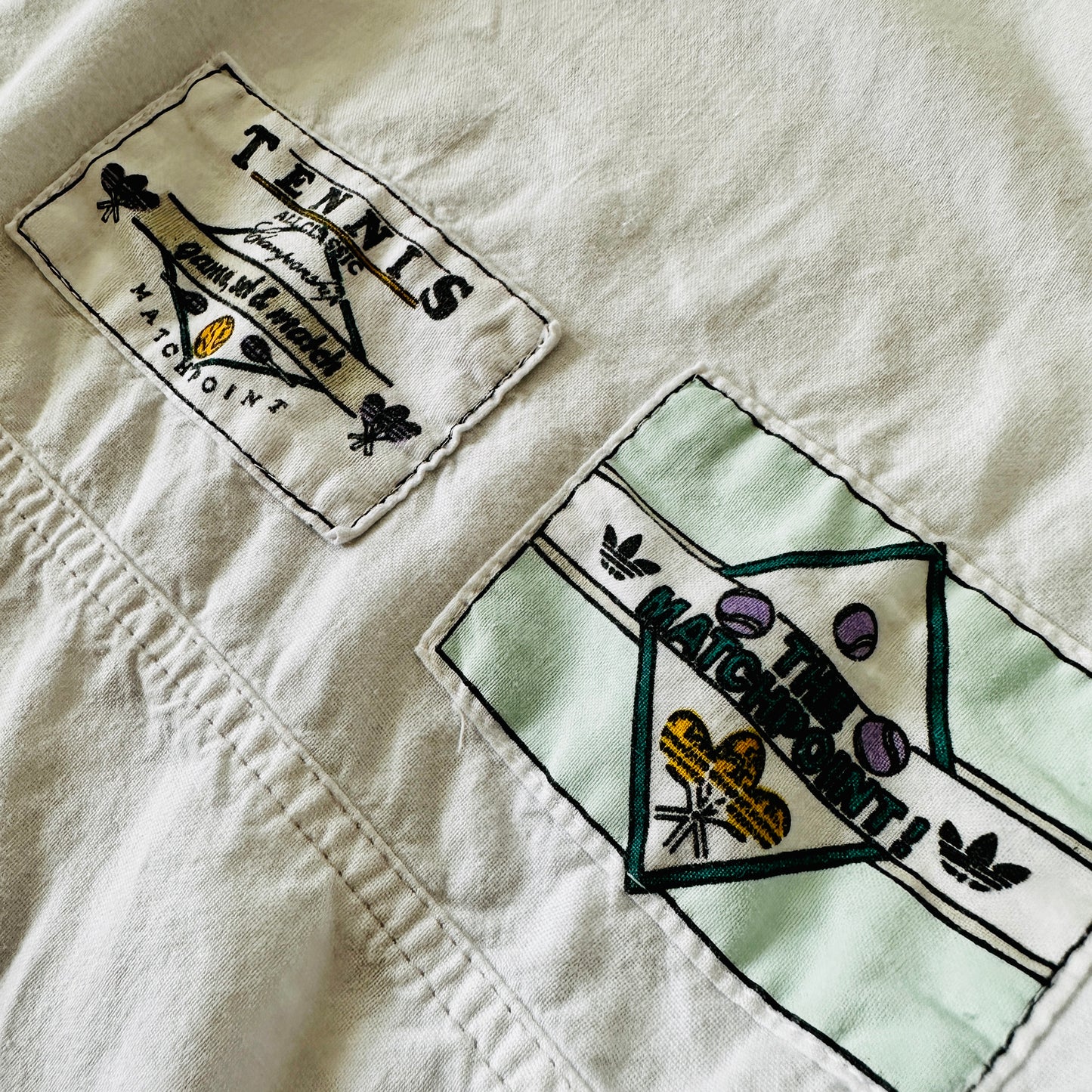 Adidas Tennis Vintage 80s Sweatshirt - 7 / XL
