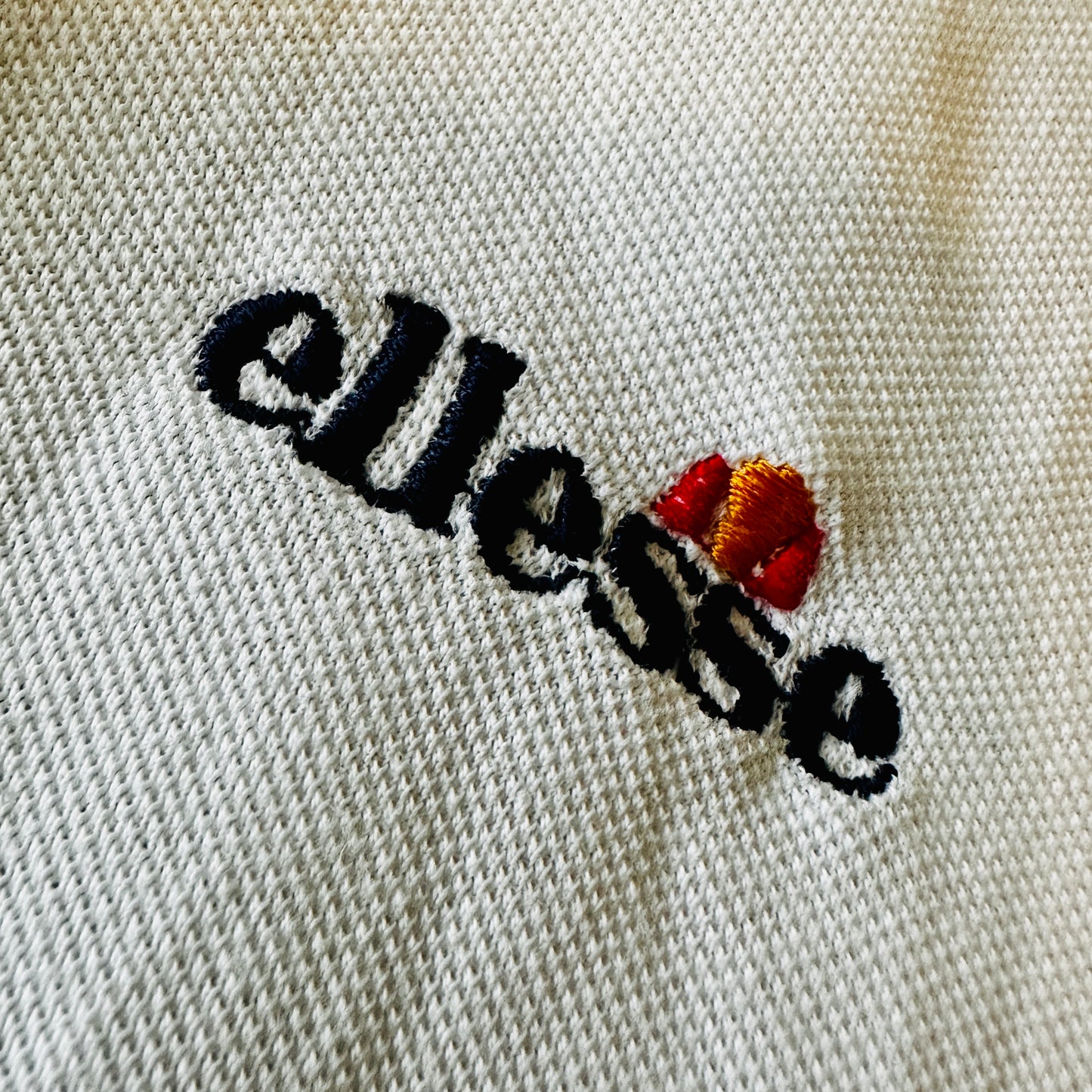 Ellesse Vintage 80s Polo Shirt - XXL - Made in Italy