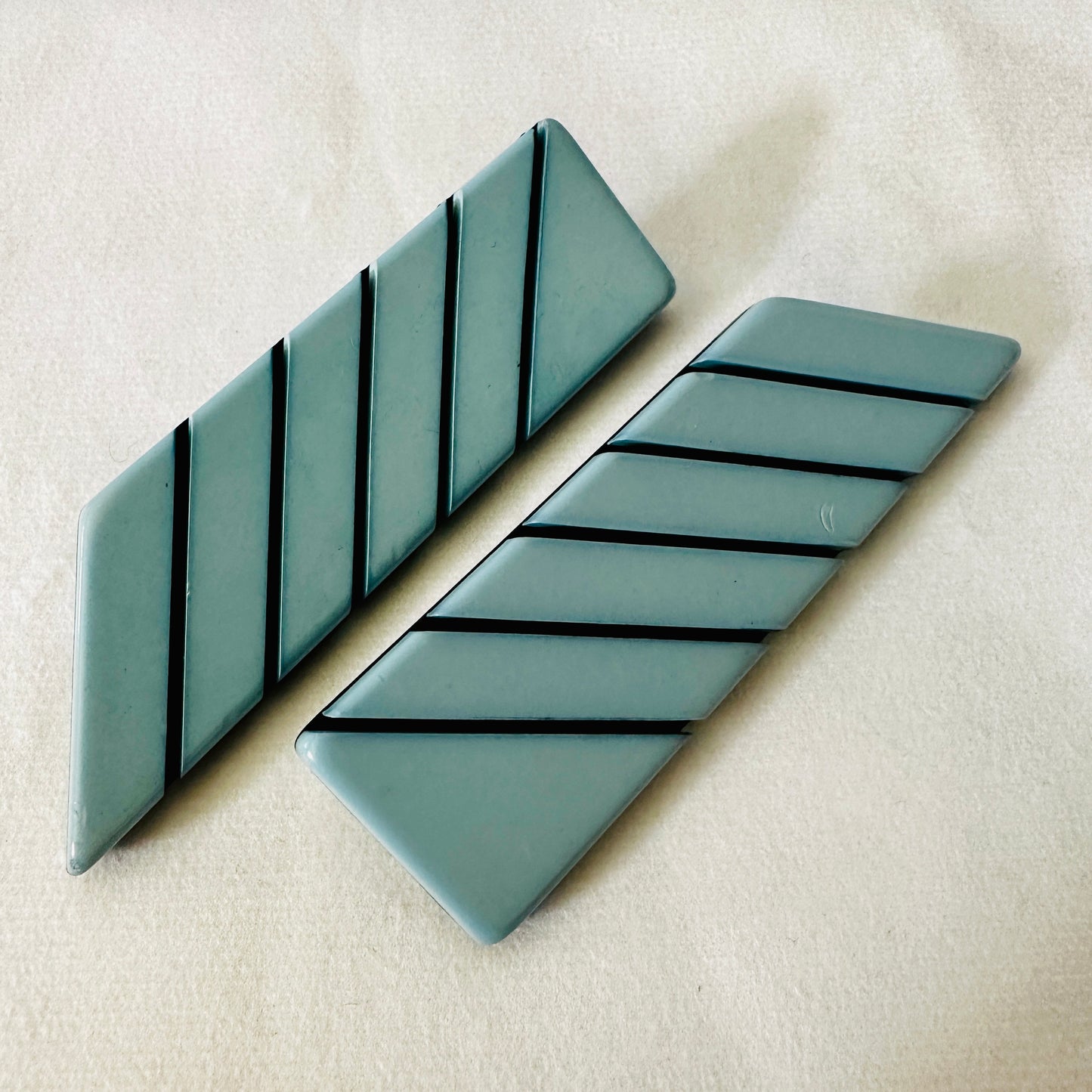 Missoni Vintage 80s Womens Earclips - Made in Italy