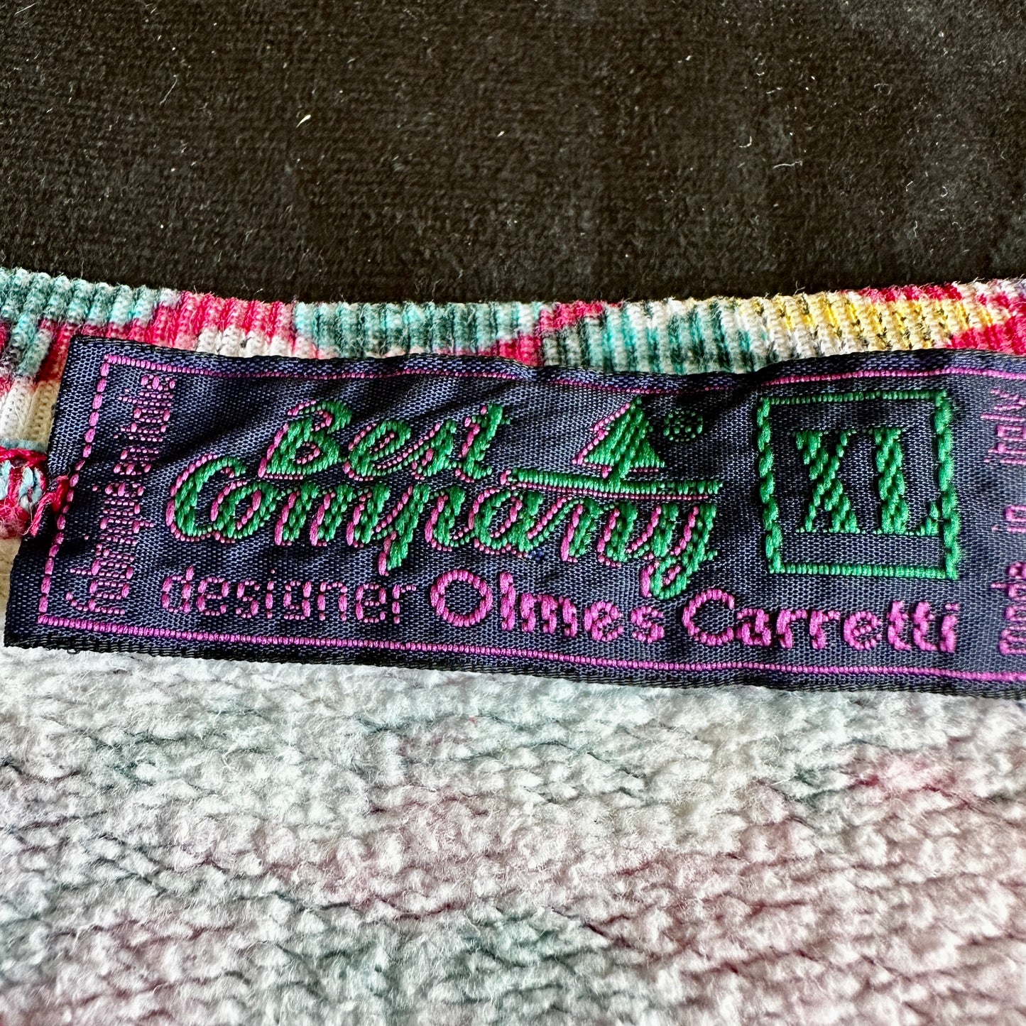 Best Company 80s "Braving Stormy Water" Vintage Sweatshirt- XL - Made in Italy