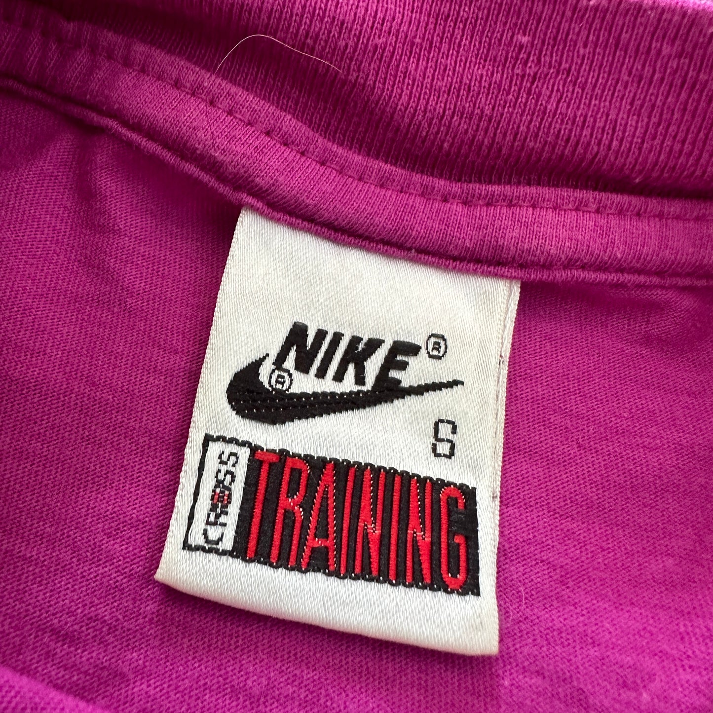 Nike Cross Training Vintage 1990 Crop Shirt - S - Made in Portugal
