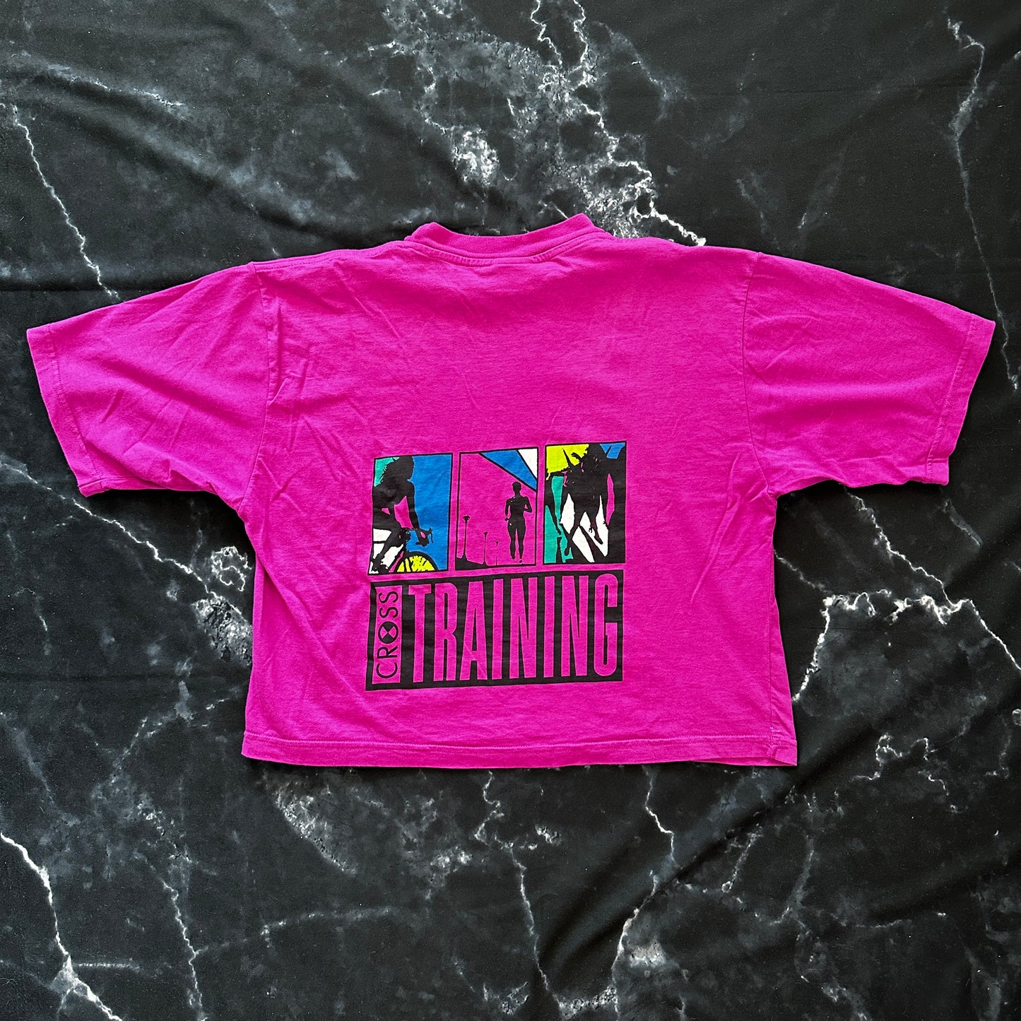 Nike Cross Training Vintage 1990 Crop Shirt - S - Made in Portugal