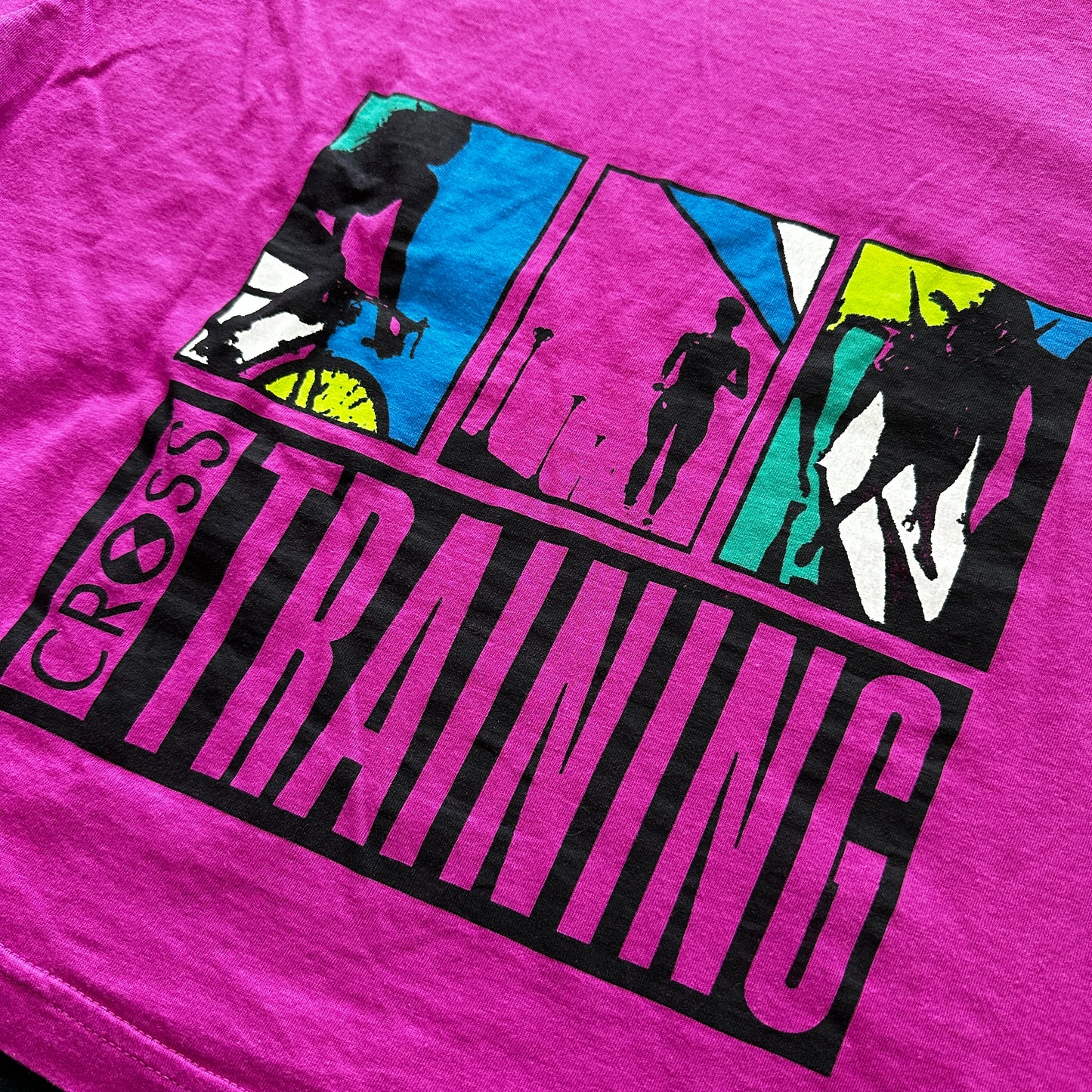 Nike Cross Training Vintage 1990 Crop Shirt - S - Made in Portugal