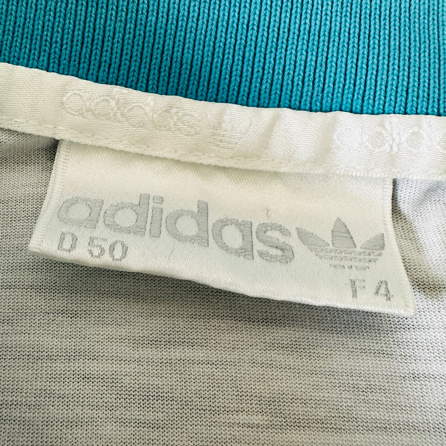 Adidas Vintage 80s Tennis Polo Shirt - 50 / L