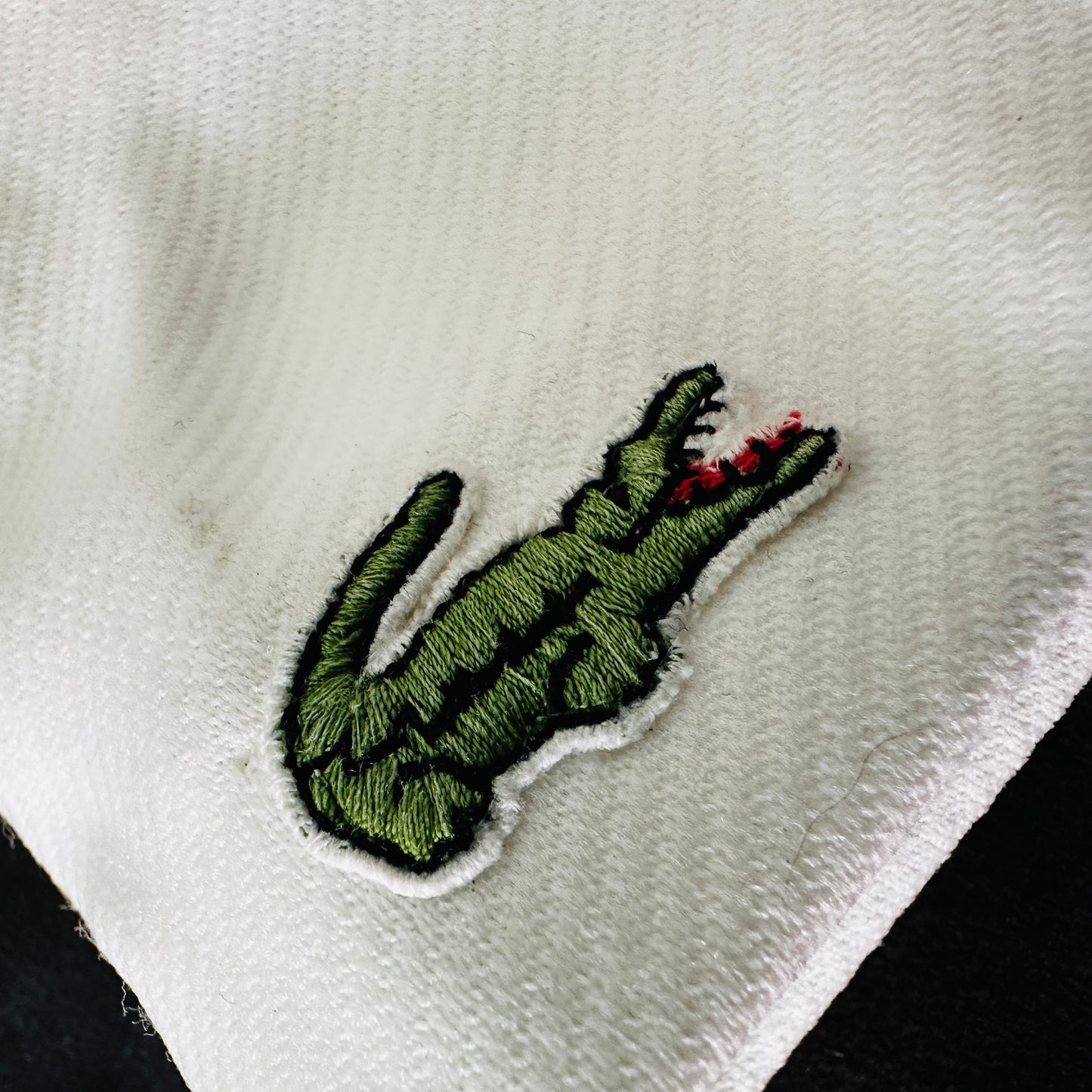 Lacoste Vintage 80s Tennis Shorts - White - 50 / M - Made in France