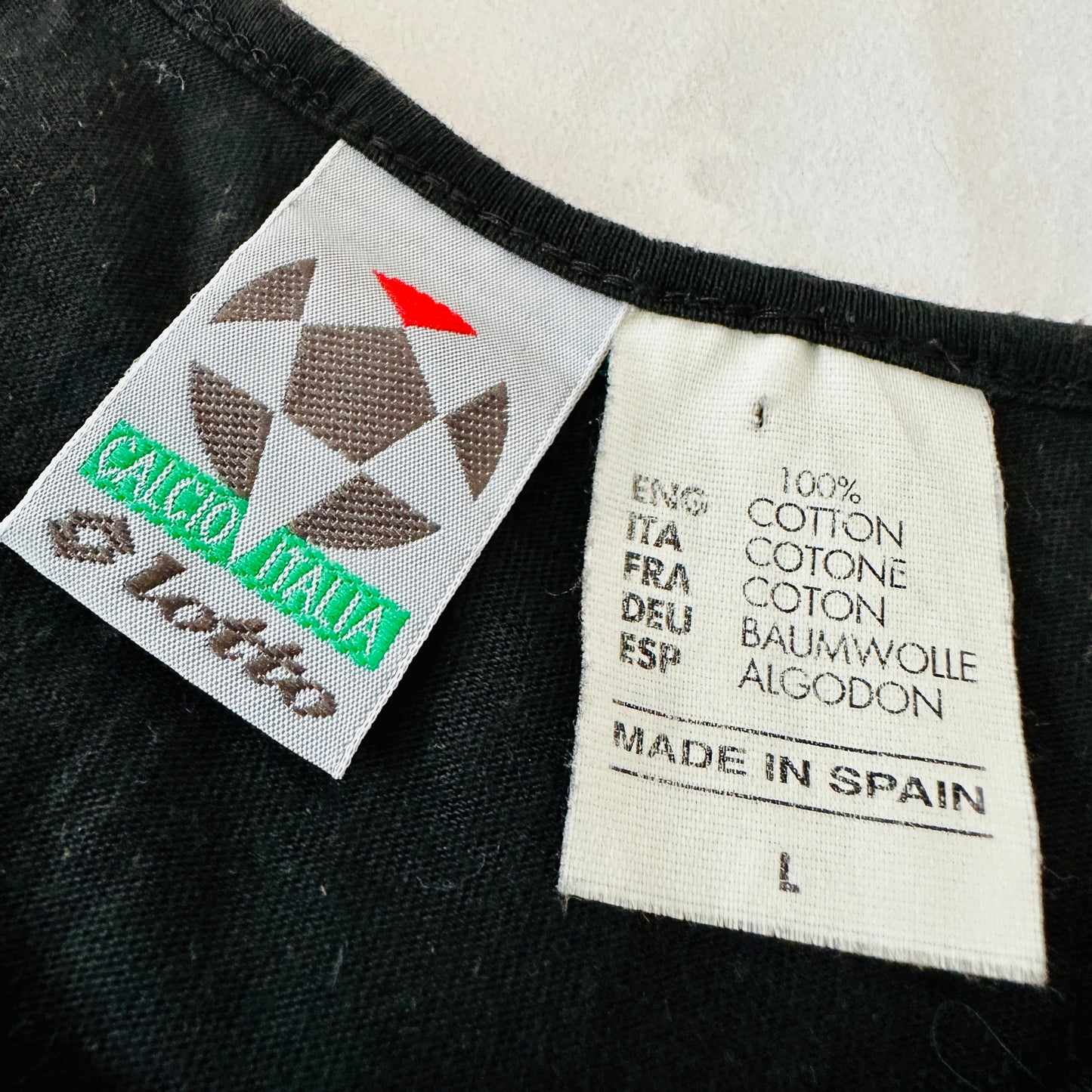 Lotto Vintage 80s Tank Top Shirt - L - Made in Spain