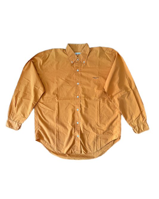 Stone Island Marina 1992 Vintage Orange Overshirt - L - Made in Italy